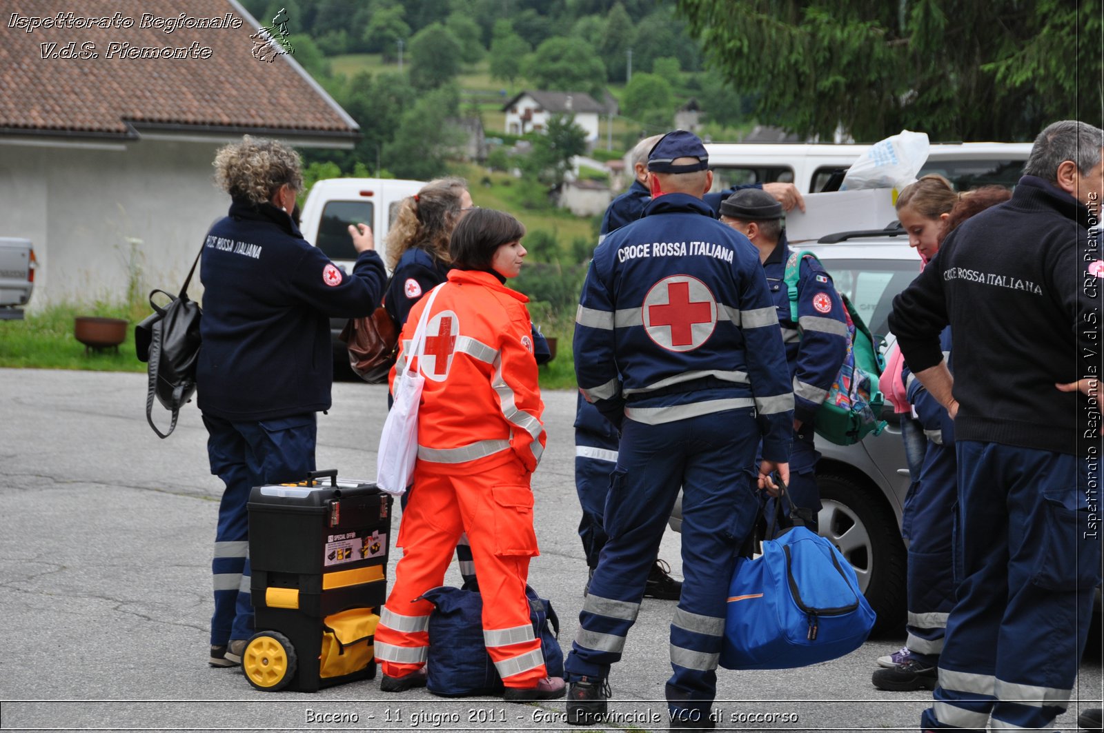 Baceno - 11 giugno 2011 - Gara Provinciale VCO di soccorso -  Croce Rossa Italiana - Ispettorato Regionale Volontari del Soccorso Piemonte