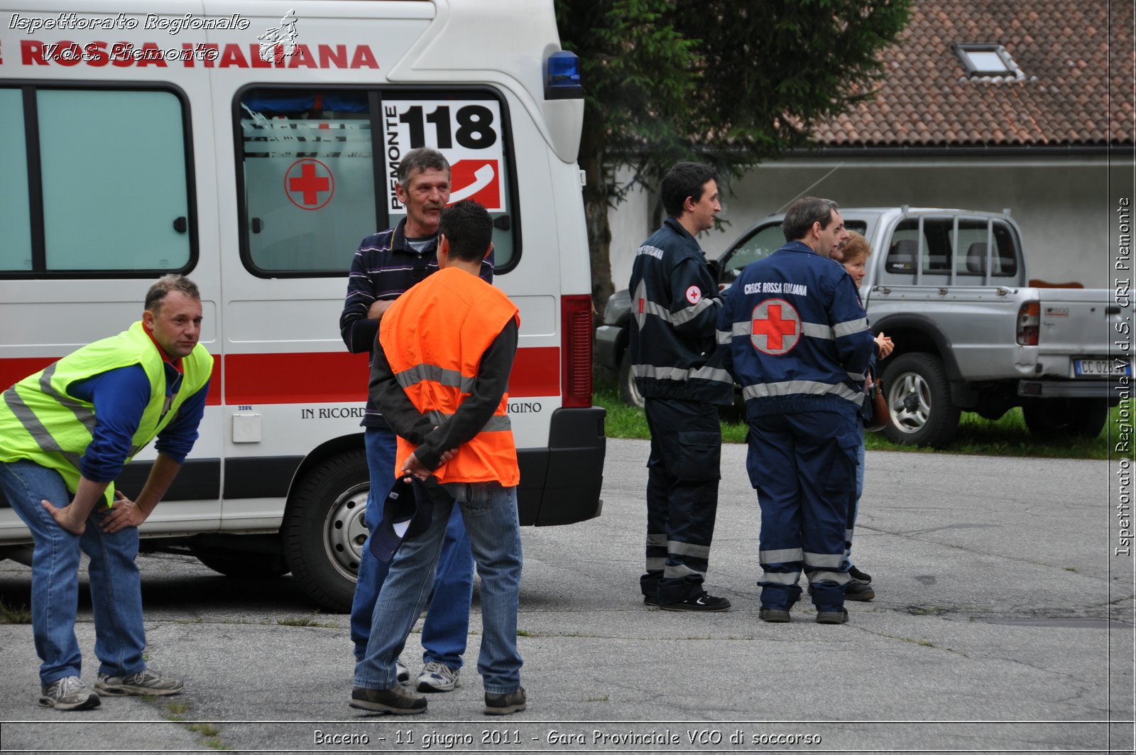 Baceno - 11 giugno 2011 - Gara Provinciale VCO di soccorso -  Croce Rossa Italiana - Ispettorato Regionale Volontari del Soccorso Piemonte