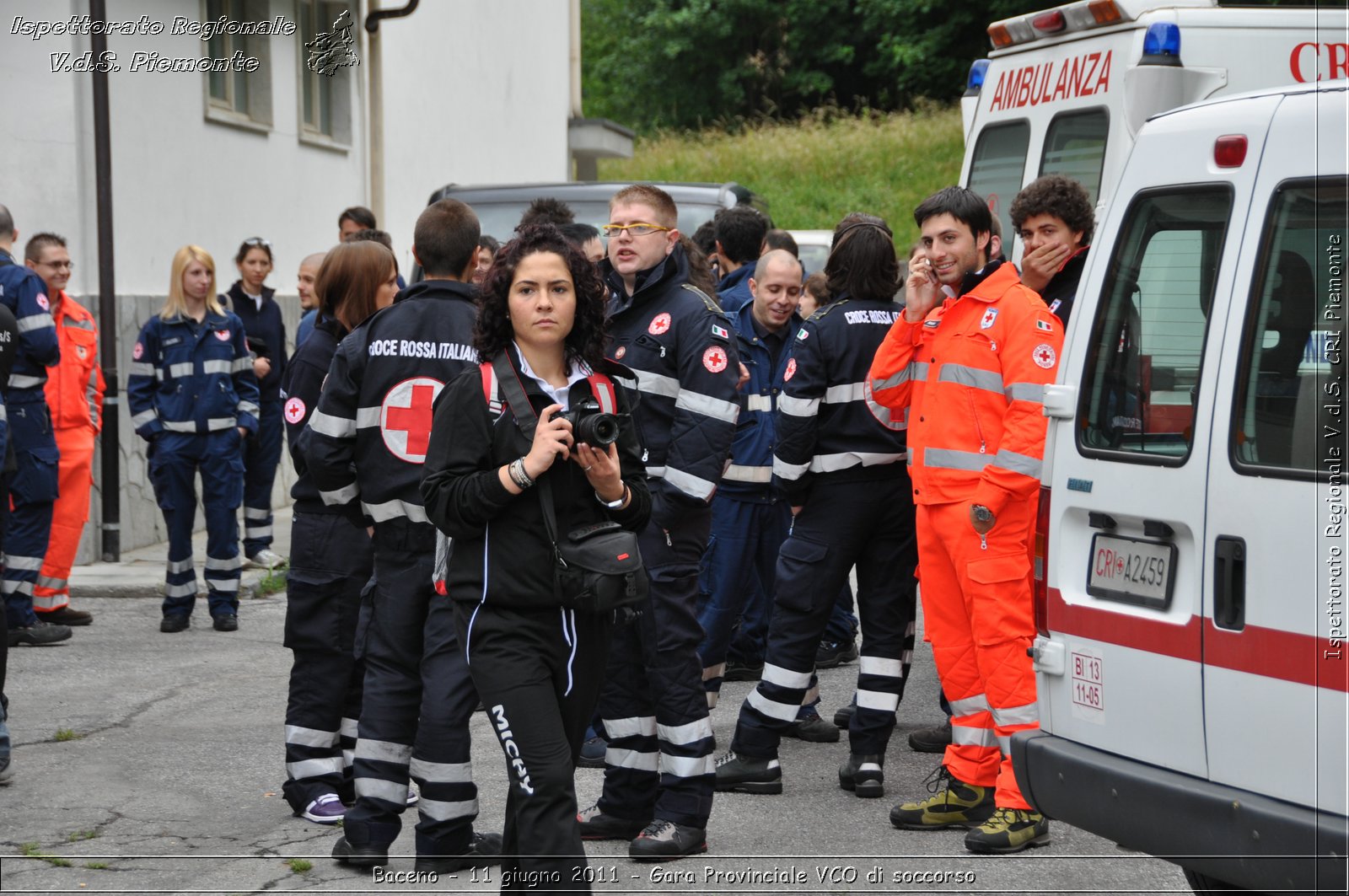 Baceno - 11 giugno 2011 - Gara Provinciale VCO di soccorso -  Croce Rossa Italiana - Ispettorato Regionale Volontari del Soccorso Piemonte