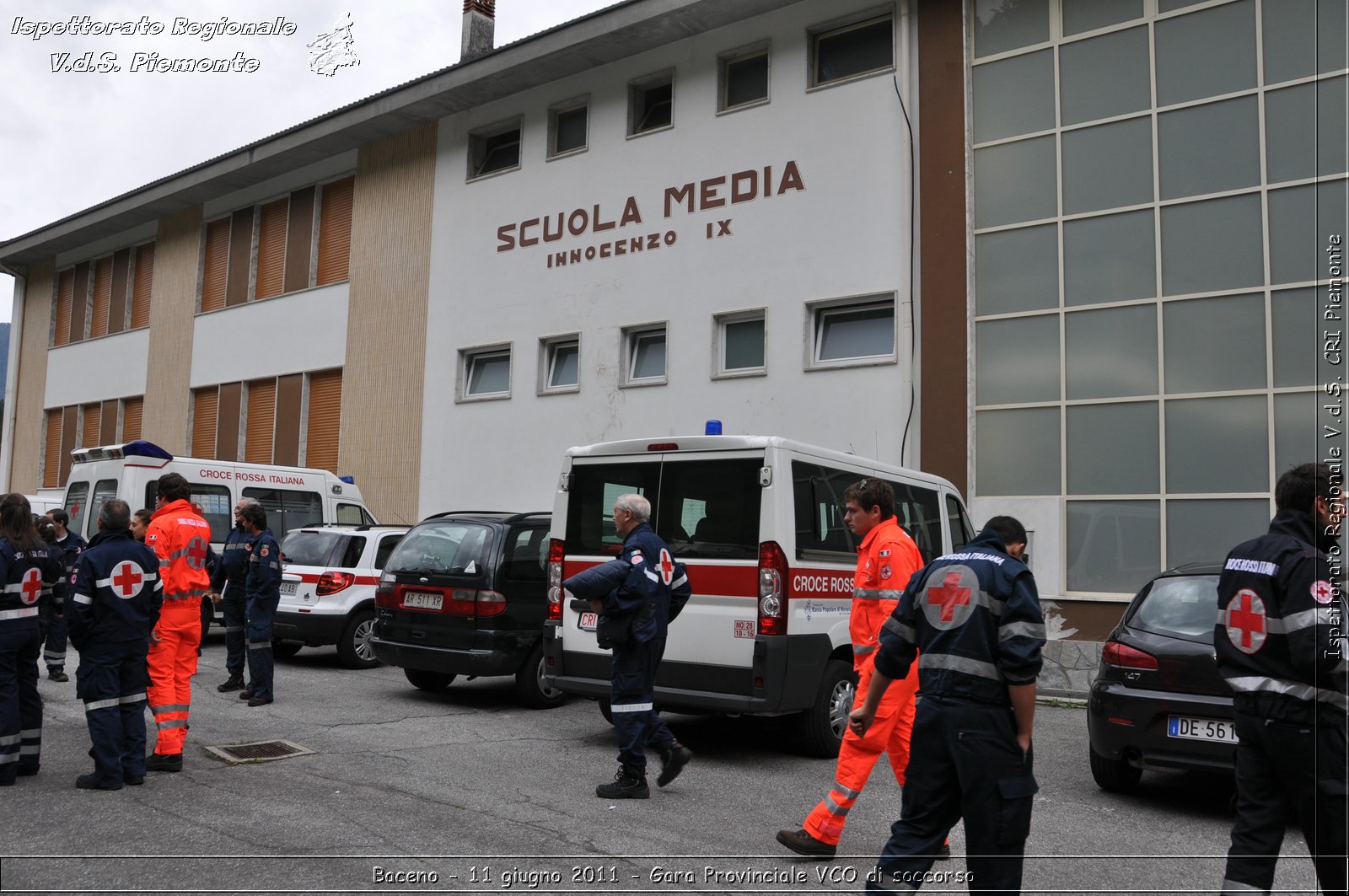 Baceno - 11 giugno 2011 - Gara Provinciale VCO di soccorso -  Croce Rossa Italiana - Ispettorato Regionale Volontari del Soccorso Piemonte