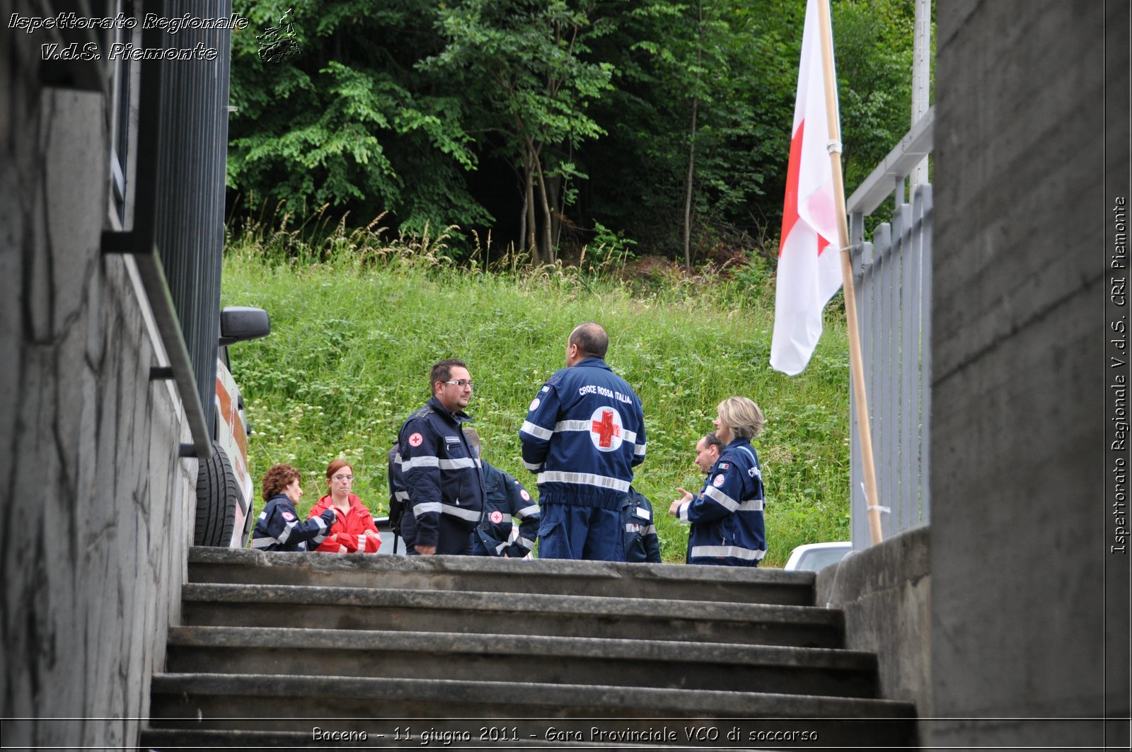 Baceno - 11 giugno 2011 - Gara Provinciale VCO di soccorso -  Croce Rossa Italiana - Ispettorato Regionale Volontari del Soccorso Piemonte