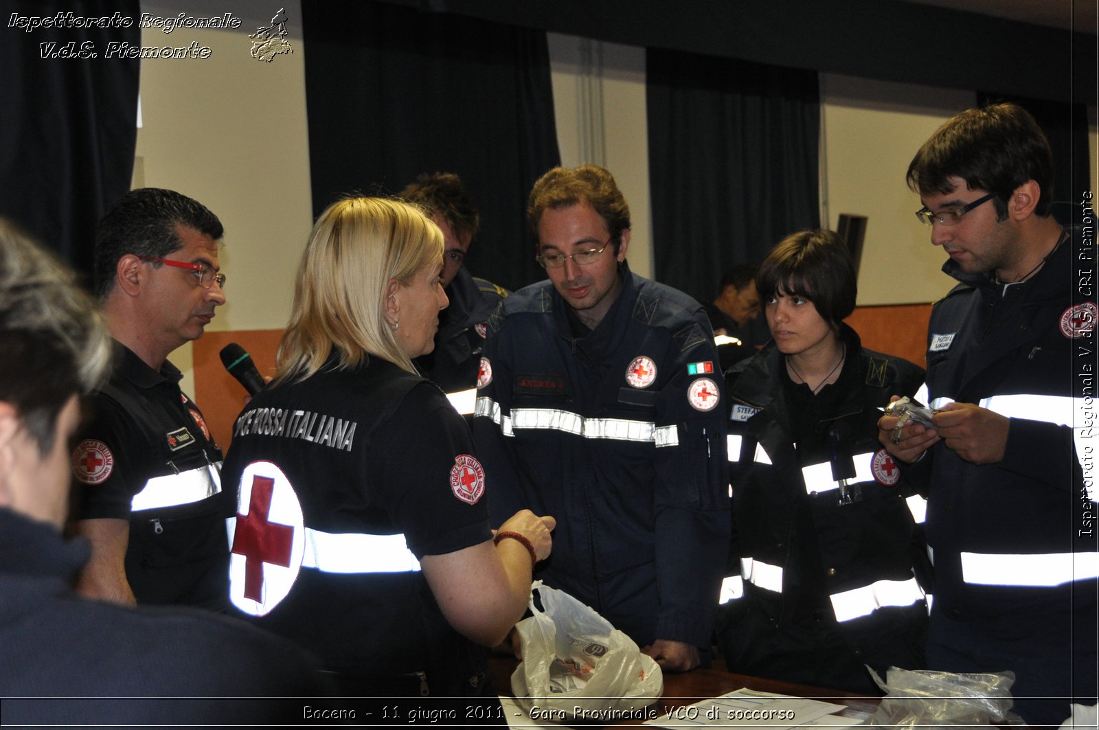 Baceno - 11 giugno 2011 - Gara Provinciale VCO di soccorso -  Croce Rossa Italiana - Ispettorato Regionale Volontari del Soccorso Piemonte