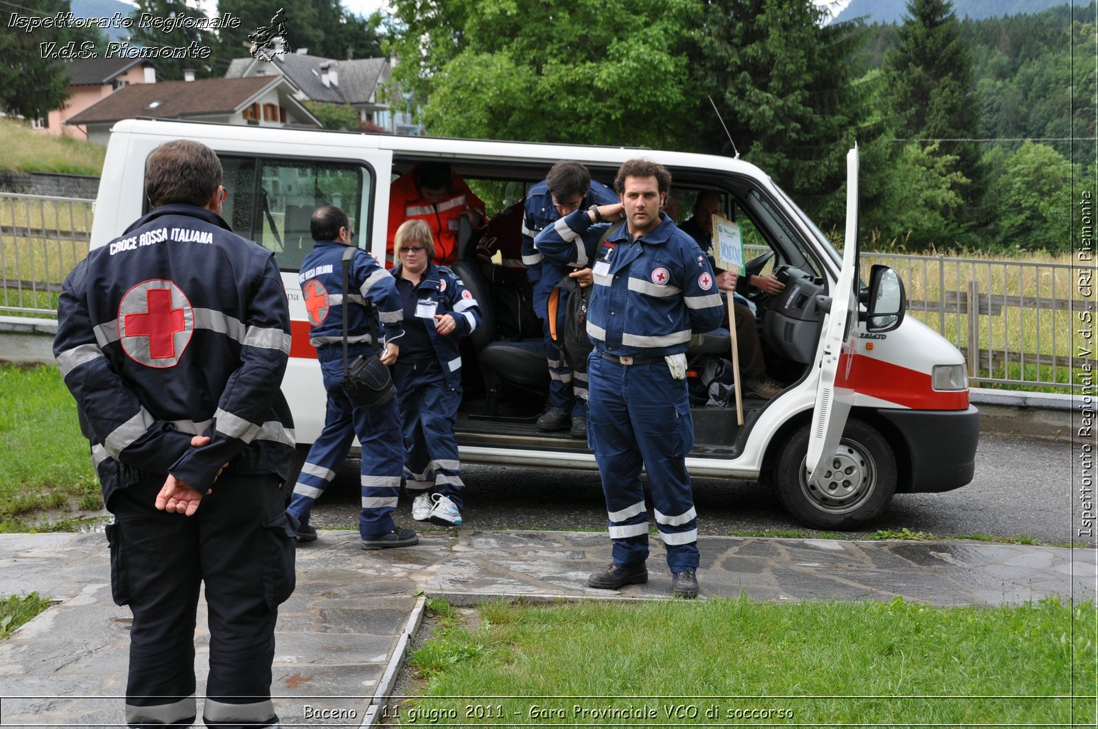 Baceno - 11 giugno 2011 - Gara Provinciale VCO di soccorso -  Croce Rossa Italiana - Ispettorato Regionale Volontari del Soccorso Piemonte