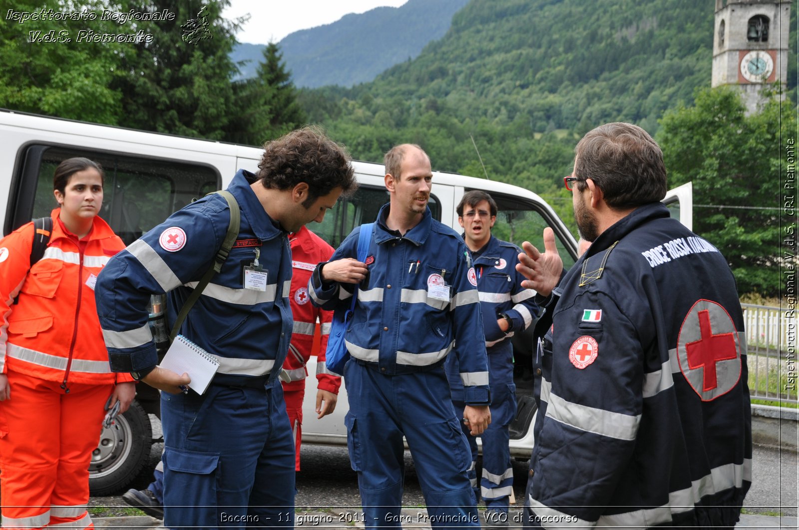 Baceno - 11 giugno 2011 - Gara Provinciale VCO di soccorso -  Croce Rossa Italiana - Ispettorato Regionale Volontari del Soccorso Piemonte