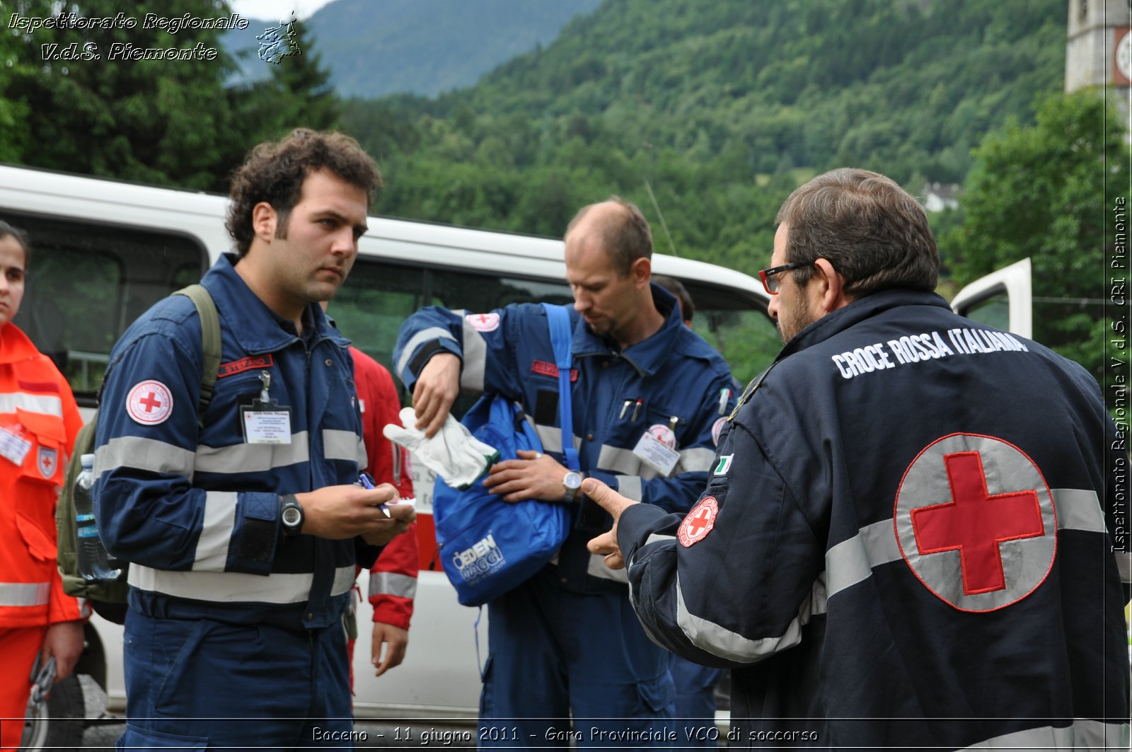 Baceno - 11 giugno 2011 - Gara Provinciale VCO di soccorso -  Croce Rossa Italiana - Ispettorato Regionale Volontari del Soccorso Piemonte