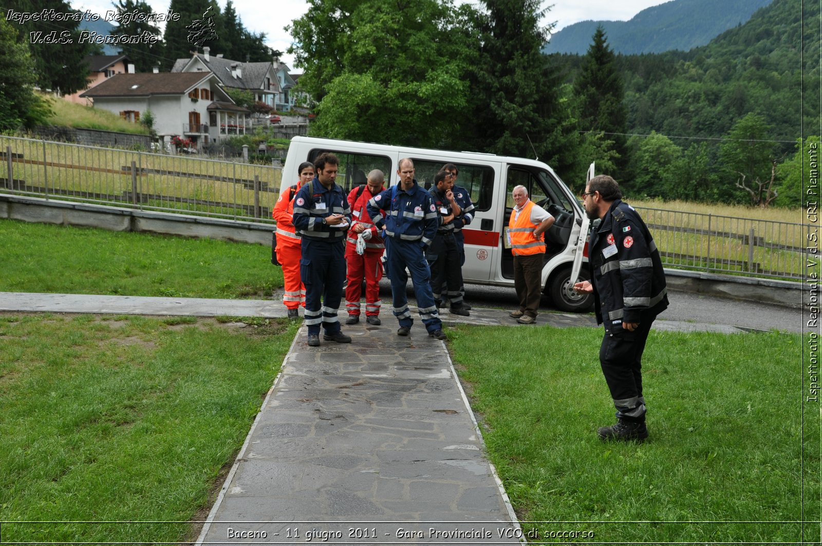 Baceno - 11 giugno 2011 - Gara Provinciale VCO di soccorso -  Croce Rossa Italiana - Ispettorato Regionale Volontari del Soccorso Piemonte