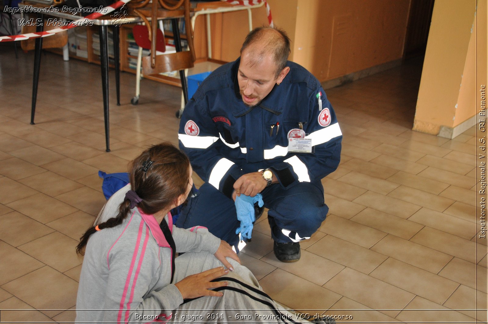 Baceno - 11 giugno 2011 - Gara Provinciale VCO di soccorso -  Croce Rossa Italiana - Ispettorato Regionale Volontari del Soccorso Piemonte