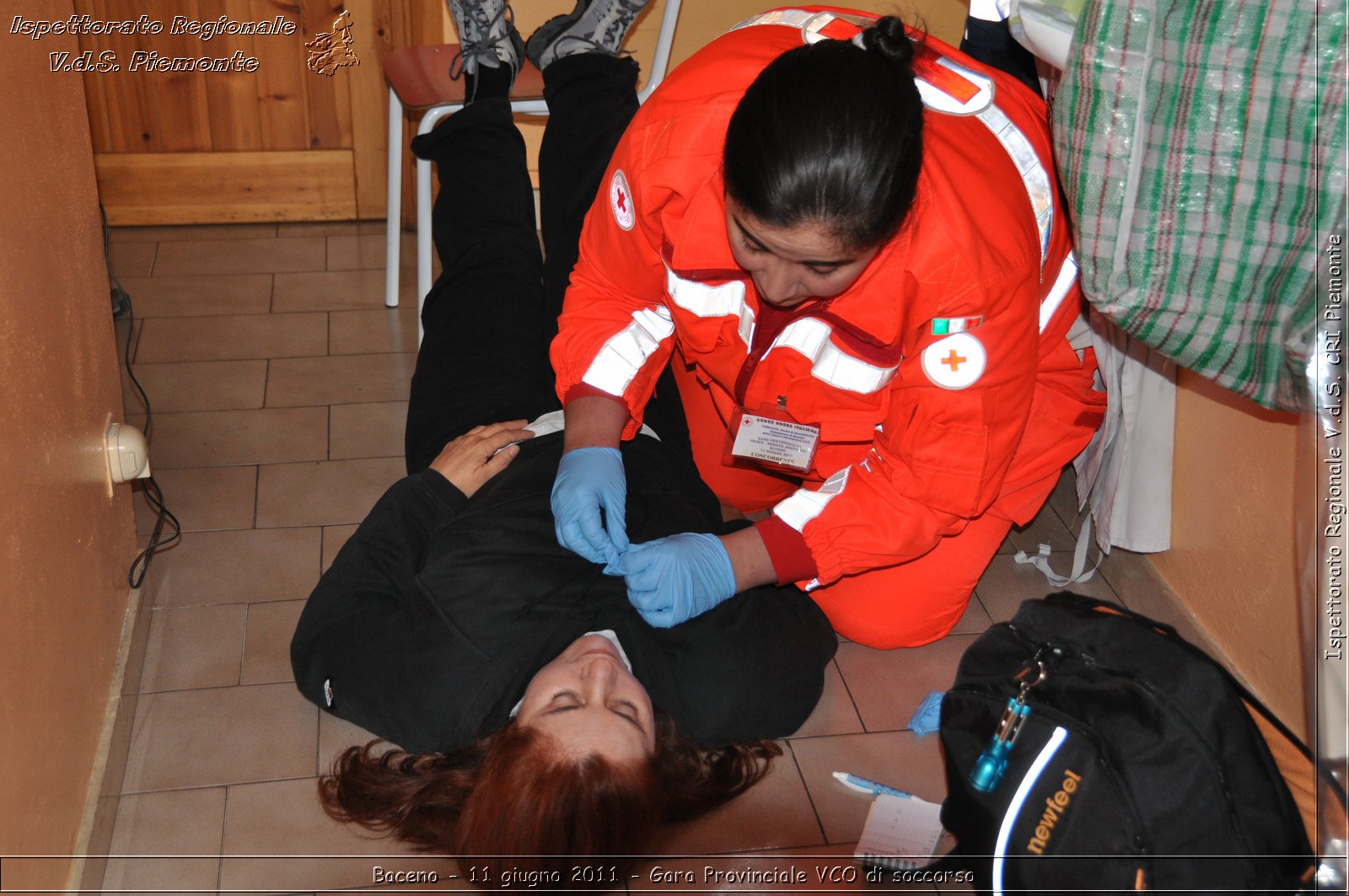 Baceno - 11 giugno 2011 - Gara Provinciale VCO di soccorso -  Croce Rossa Italiana - Ispettorato Regionale Volontari del Soccorso Piemonte