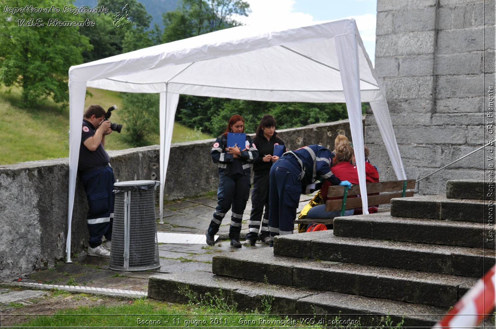 Baceno - 11 giugno 2011 - Gara Provinciale VCO di soccorso -  Croce Rossa Italiana - Ispettorato Regionale Volontari del Soccorso Piemonte