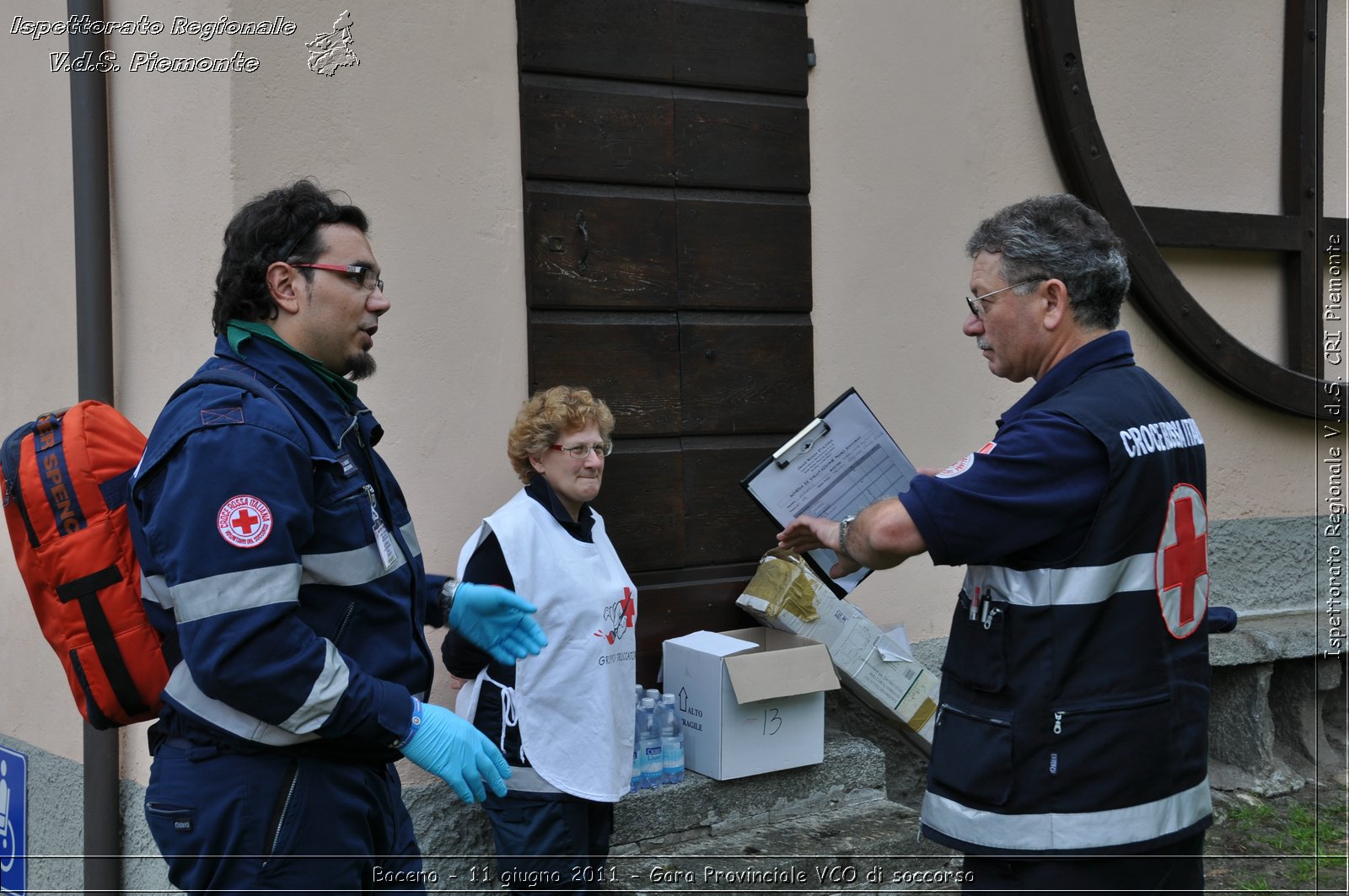 Baceno - 11 giugno 2011 - Gara Provinciale VCO di soccorso -  Croce Rossa Italiana - Ispettorato Regionale Volontari del Soccorso Piemonte