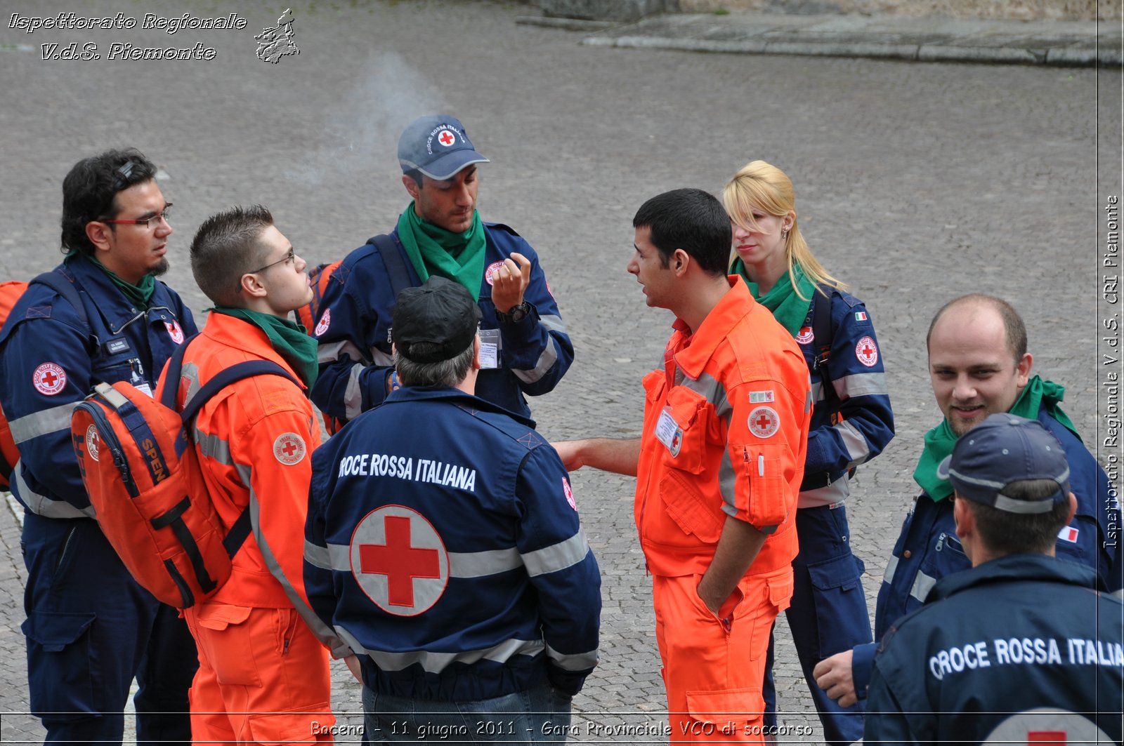 Baceno - 11 giugno 2011 - Gara Provinciale VCO di soccorso -  Croce Rossa Italiana - Ispettorato Regionale Volontari del Soccorso Piemonte