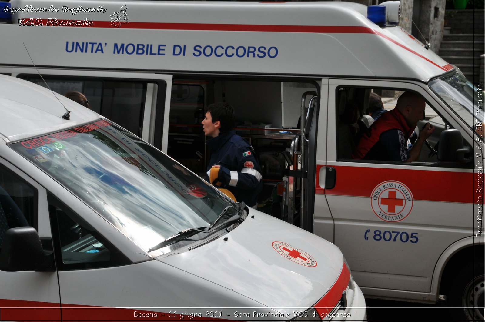 Baceno - 11 giugno 2011 - Gara Provinciale VCO di soccorso -  Croce Rossa Italiana - Ispettorato Regionale Volontari del Soccorso Piemonte