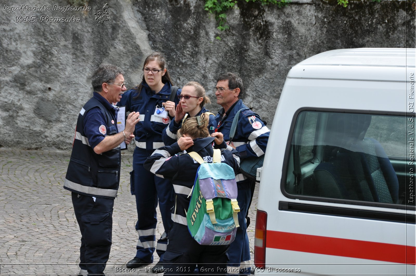 Baceno - 11 giugno 2011 - Gara Provinciale VCO di soccorso -  Croce Rossa Italiana - Ispettorato Regionale Volontari del Soccorso Piemonte