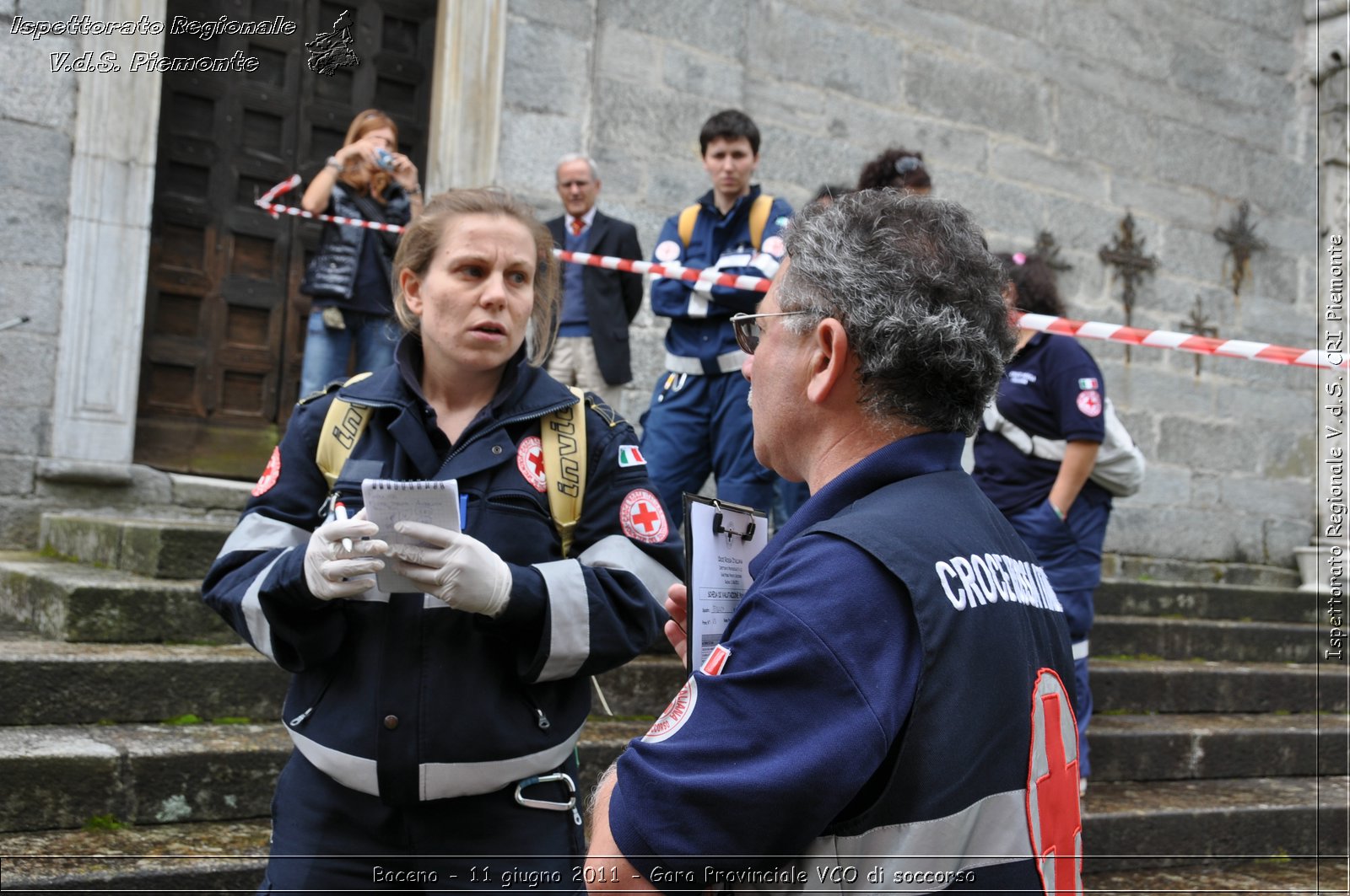 Baceno - 11 giugno 2011 - Gara Provinciale VCO di soccorso -  Croce Rossa Italiana - Ispettorato Regionale Volontari del Soccorso Piemonte