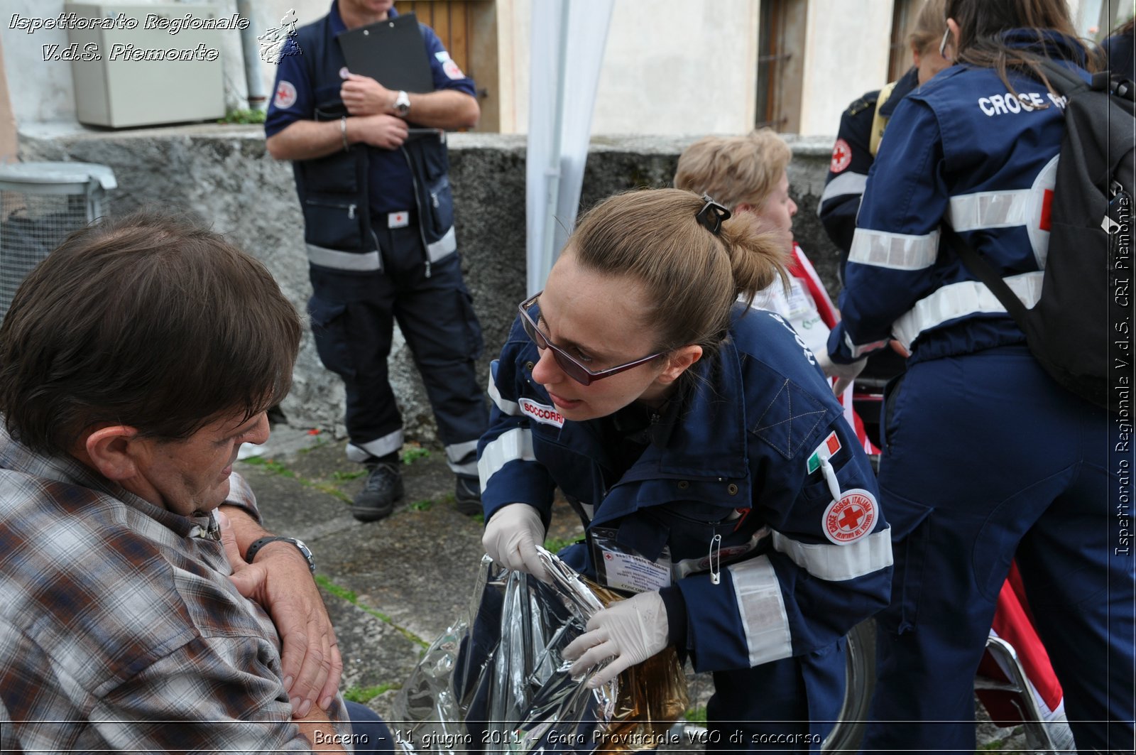 Baceno - 11 giugno 2011 - Gara Provinciale VCO di soccorso -  Croce Rossa Italiana - Ispettorato Regionale Volontari del Soccorso Piemonte