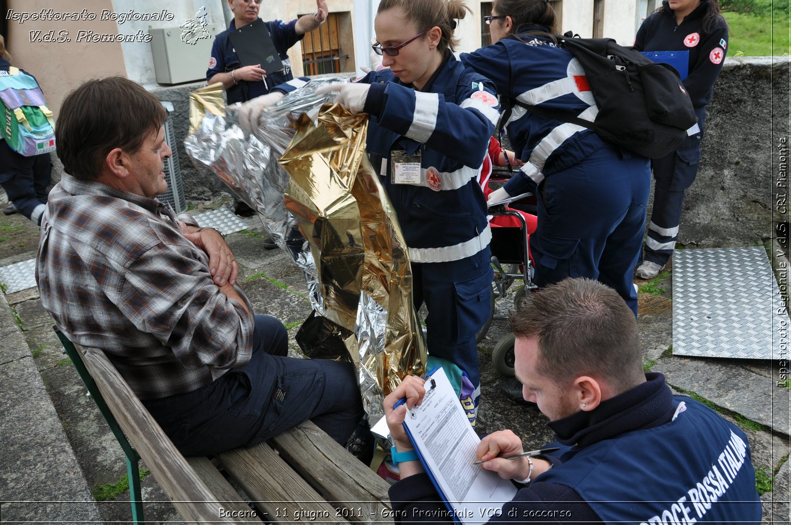 Baceno - 11 giugno 2011 - Gara Provinciale VCO di soccorso -  Croce Rossa Italiana - Ispettorato Regionale Volontari del Soccorso Piemonte