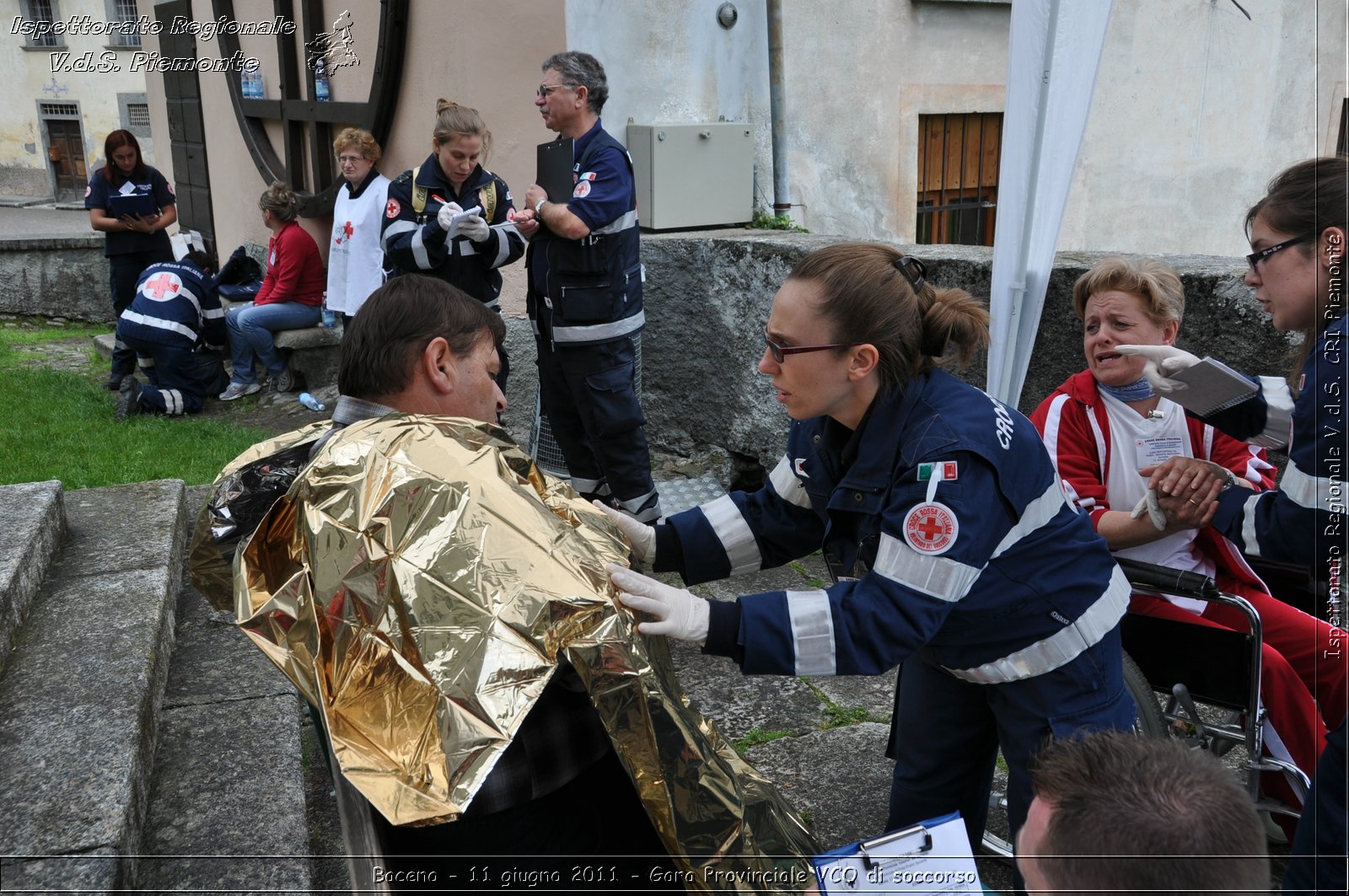 Baceno - 11 giugno 2011 - Gara Provinciale VCO di soccorso -  Croce Rossa Italiana - Ispettorato Regionale Volontari del Soccorso Piemonte