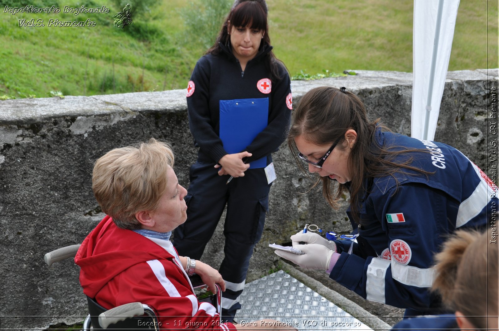 Baceno - 11 giugno 2011 - Gara Provinciale VCO di soccorso -  Croce Rossa Italiana - Ispettorato Regionale Volontari del Soccorso Piemonte