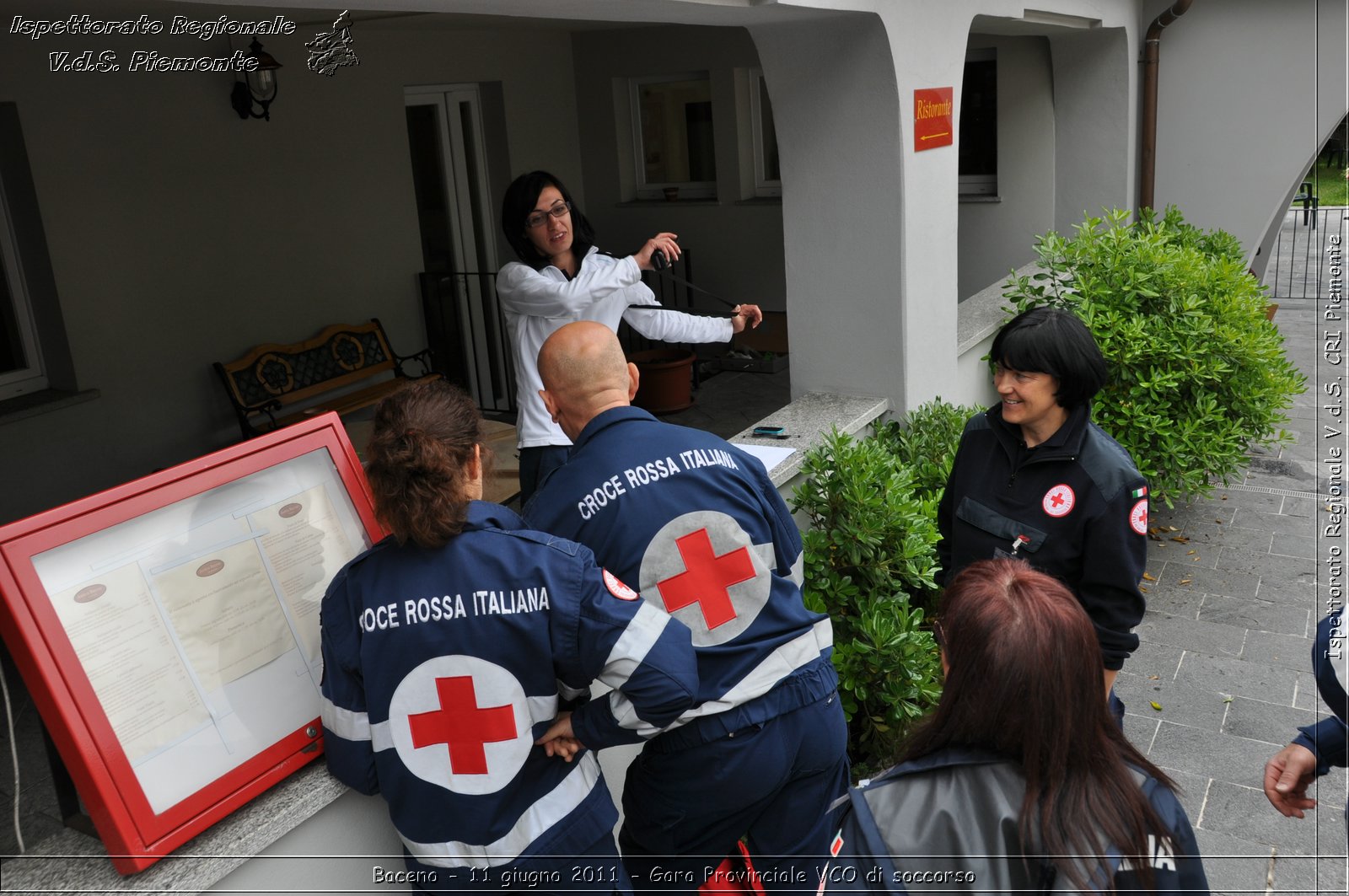 Baceno - 11 giugno 2011 - Gara Provinciale VCO di soccorso -  Croce Rossa Italiana - Ispettorato Regionale Volontari del Soccorso Piemonte
