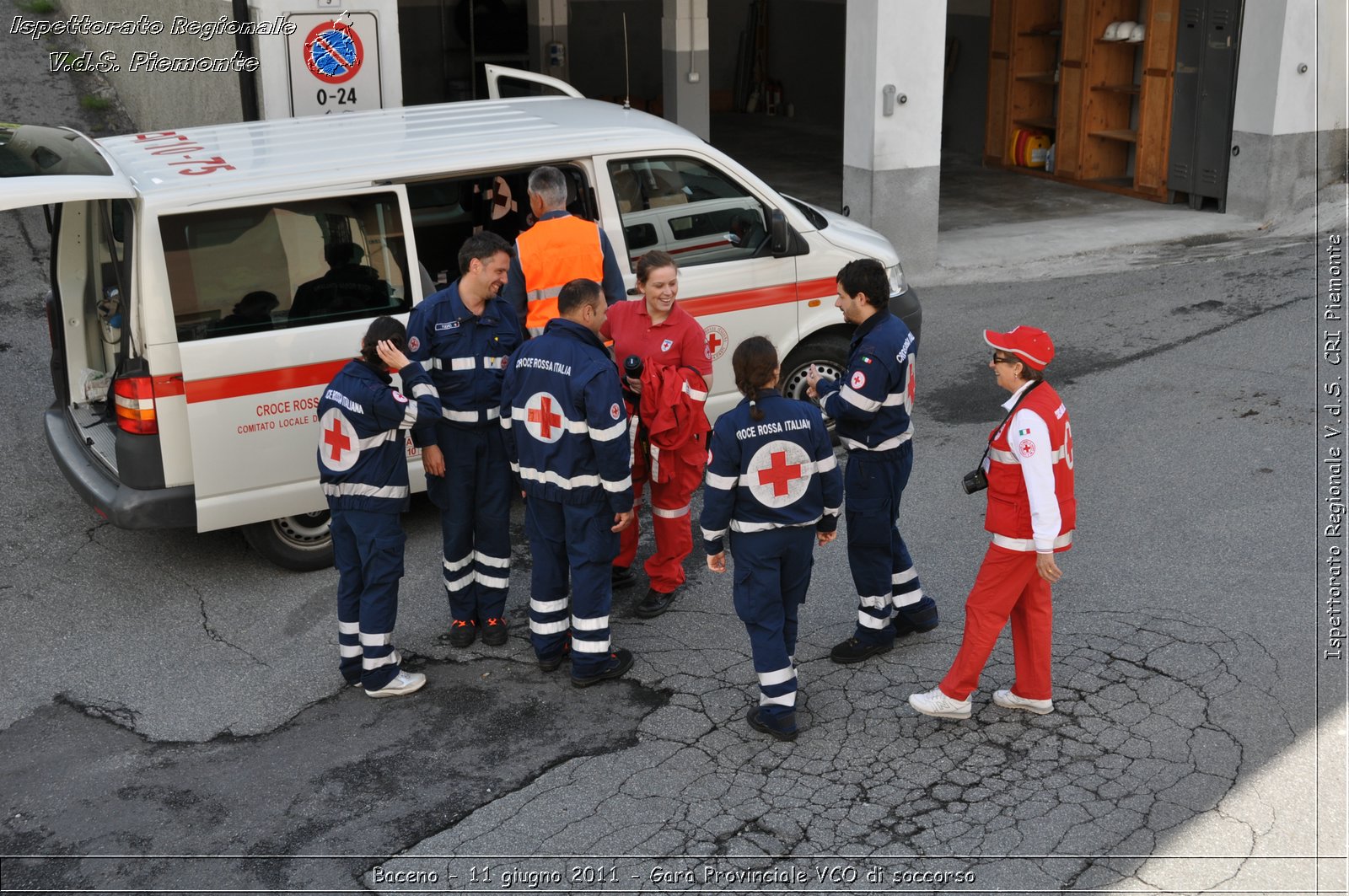 Baceno - 11 giugno 2011 - Gara Provinciale VCO di soccorso -  Croce Rossa Italiana - Ispettorato Regionale Volontari del Soccorso Piemonte