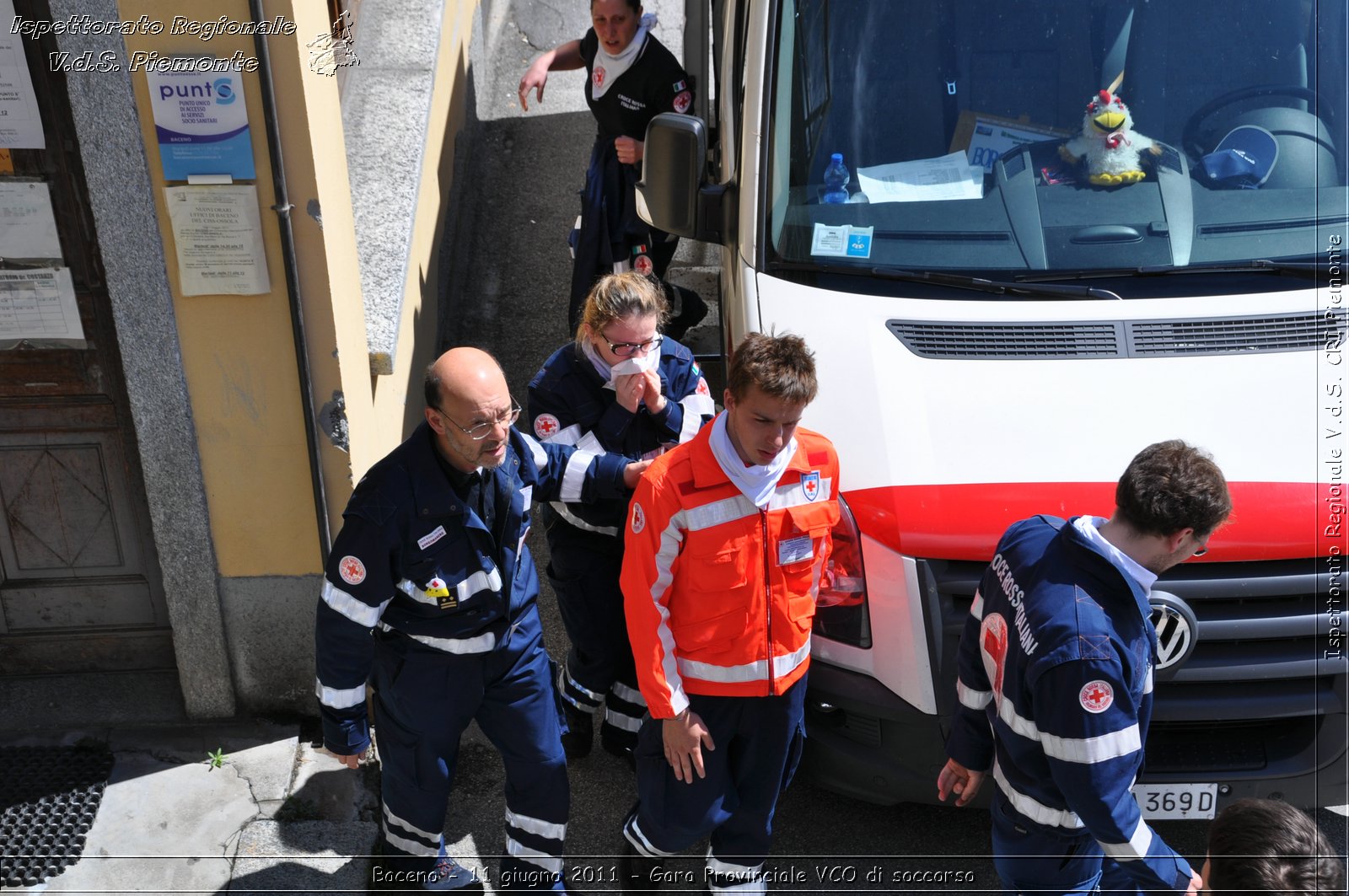 Baceno - 11 giugno 2011 - Gara Provinciale VCO di soccorso -  Croce Rossa Italiana - Ispettorato Regionale Volontari del Soccorso Piemonte