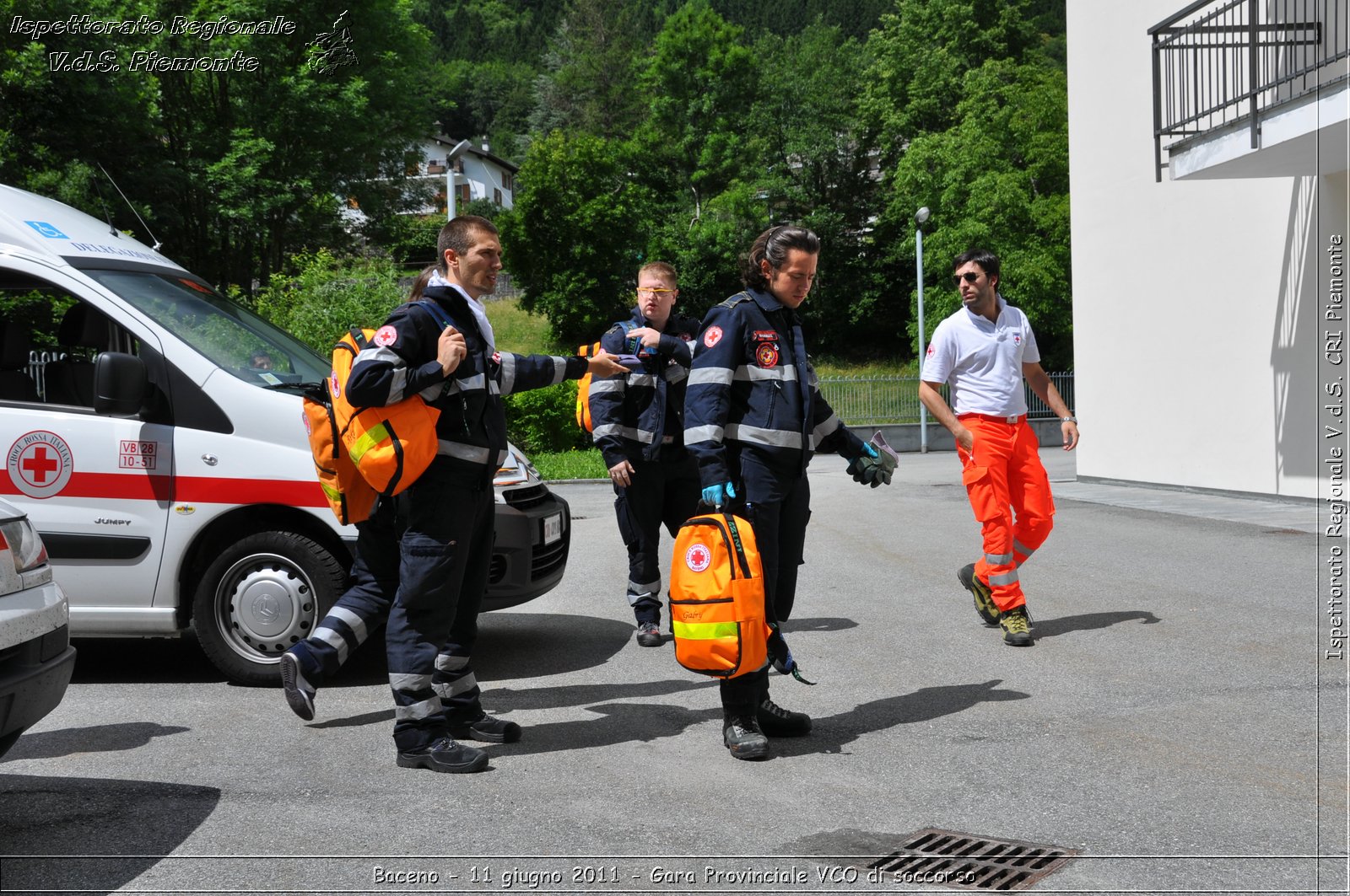 Baceno - 11 giugno 2011 - Gara Provinciale VCO di soccorso -  Croce Rossa Italiana - Ispettorato Regionale Volontari del Soccorso Piemonte