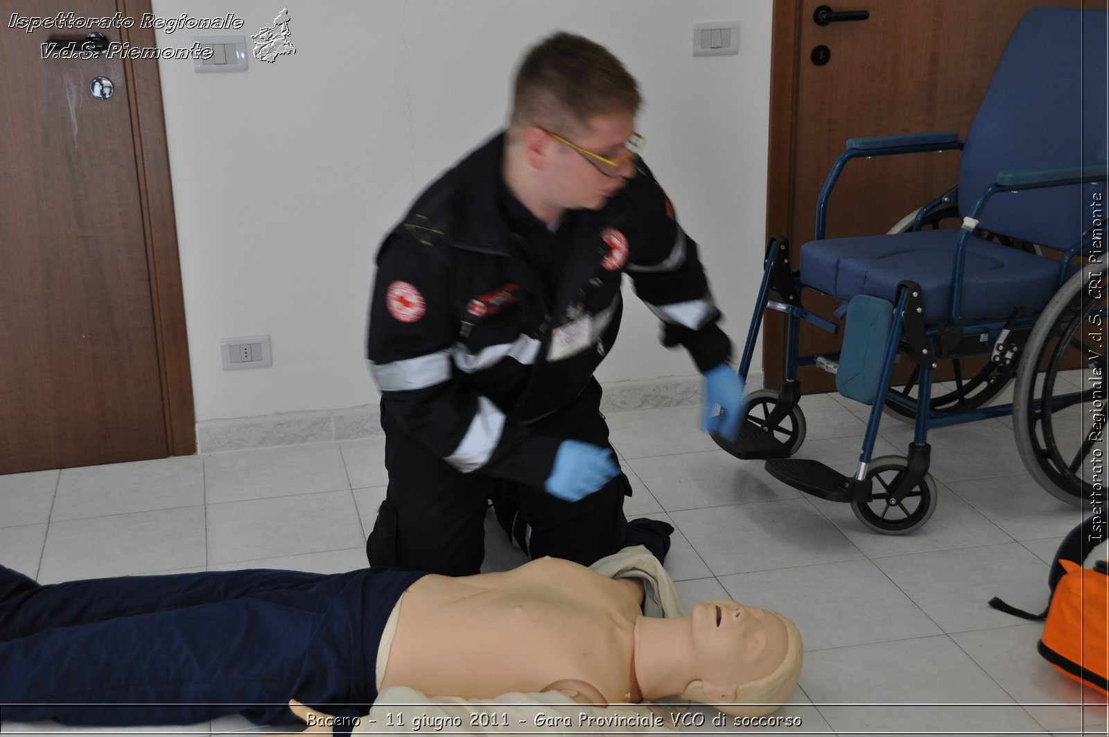 Baceno - 11 giugno 2011 - Gara Provinciale VCO di soccorso -  Croce Rossa Italiana - Ispettorato Regionale Volontari del Soccorso Piemonte