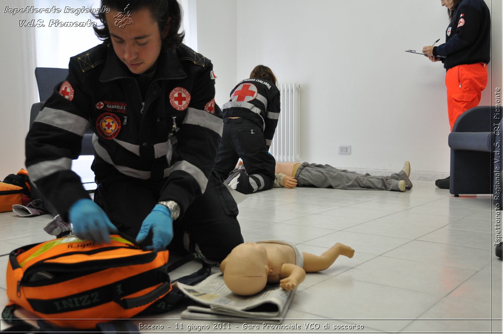 Baceno - 11 giugno 2011 - Gara Provinciale VCO di soccorso -  Croce Rossa Italiana - Ispettorato Regionale Volontari del Soccorso Piemonte