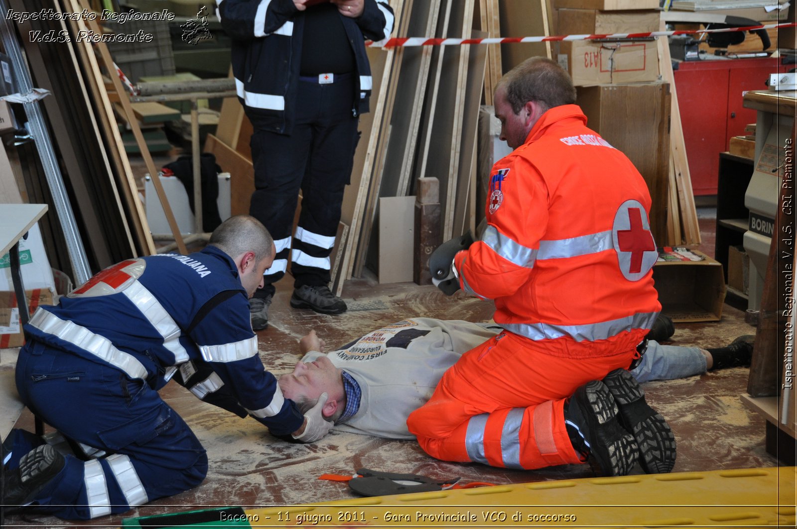 Baceno - 11 giugno 2011 - Gara Provinciale VCO di soccorso -  Croce Rossa Italiana - Ispettorato Regionale Volontari del Soccorso Piemonte