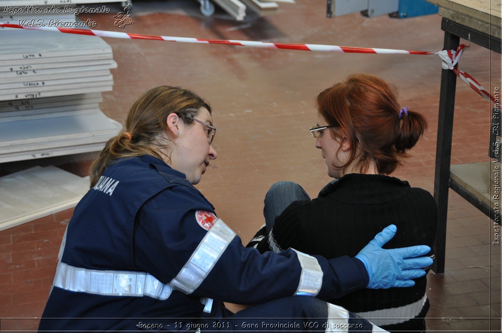 Baceno - 11 giugno 2011 - Gara Provinciale VCO di soccorso -  Croce Rossa Italiana - Ispettorato Regionale Volontari del Soccorso Piemonte