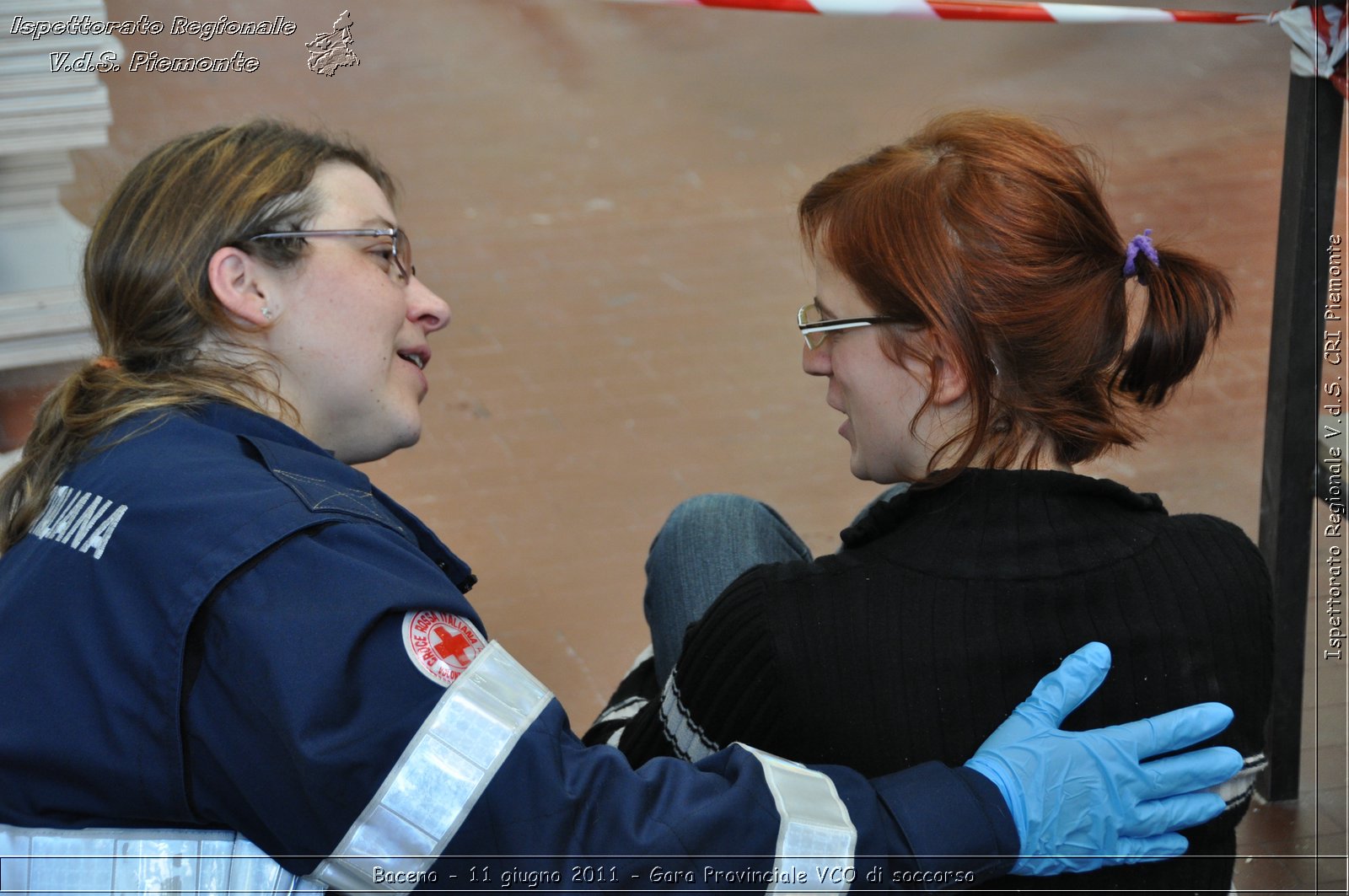 Baceno - 11 giugno 2011 - Gara Provinciale VCO di soccorso -  Croce Rossa Italiana - Ispettorato Regionale Volontari del Soccorso Piemonte