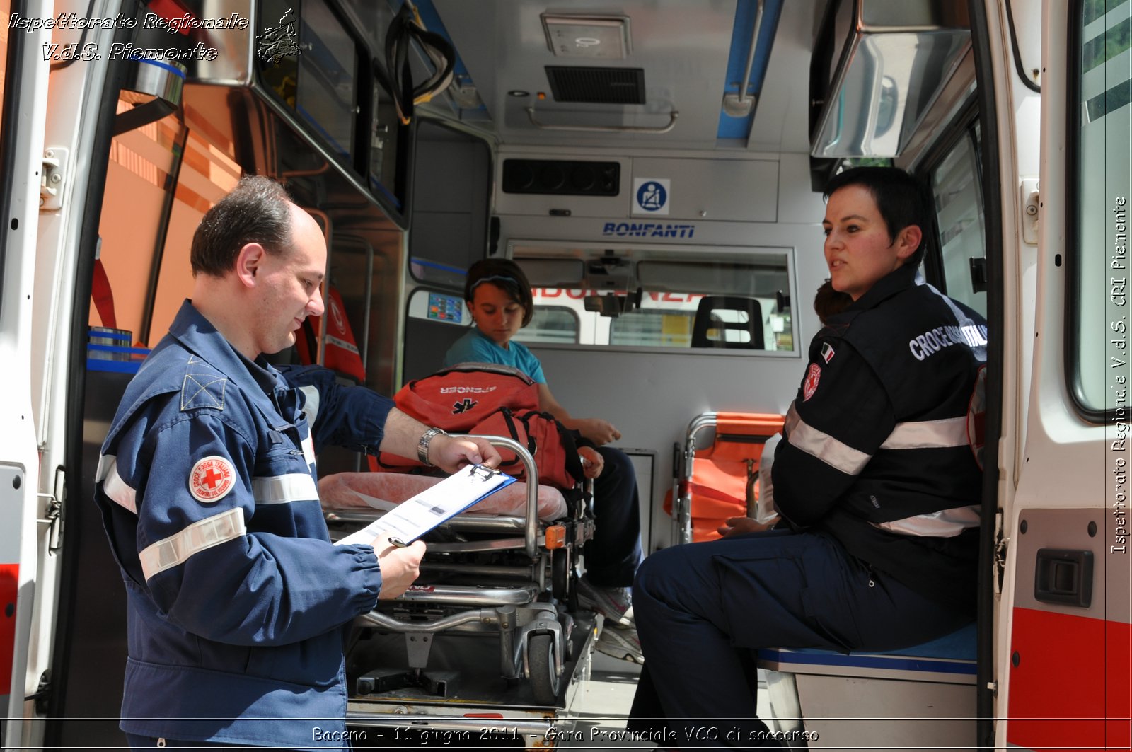 Baceno - 11 giugno 2011 - Gara Provinciale VCO di soccorso -  Croce Rossa Italiana - Ispettorato Regionale Volontari del Soccorso Piemonte