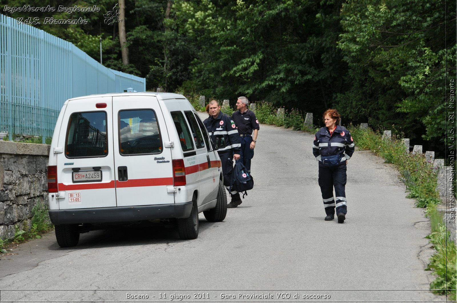 Baceno - 11 giugno 2011 - Gara Provinciale VCO di soccorso -  Croce Rossa Italiana - Ispettorato Regionale Volontari del Soccorso Piemonte