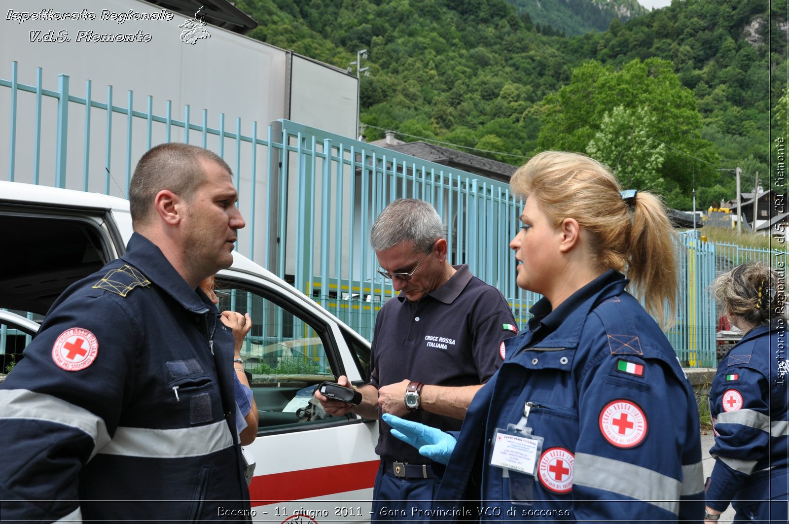 Baceno - 11 giugno 2011 - Gara Provinciale VCO di soccorso -  Croce Rossa Italiana - Ispettorato Regionale Volontari del Soccorso Piemonte