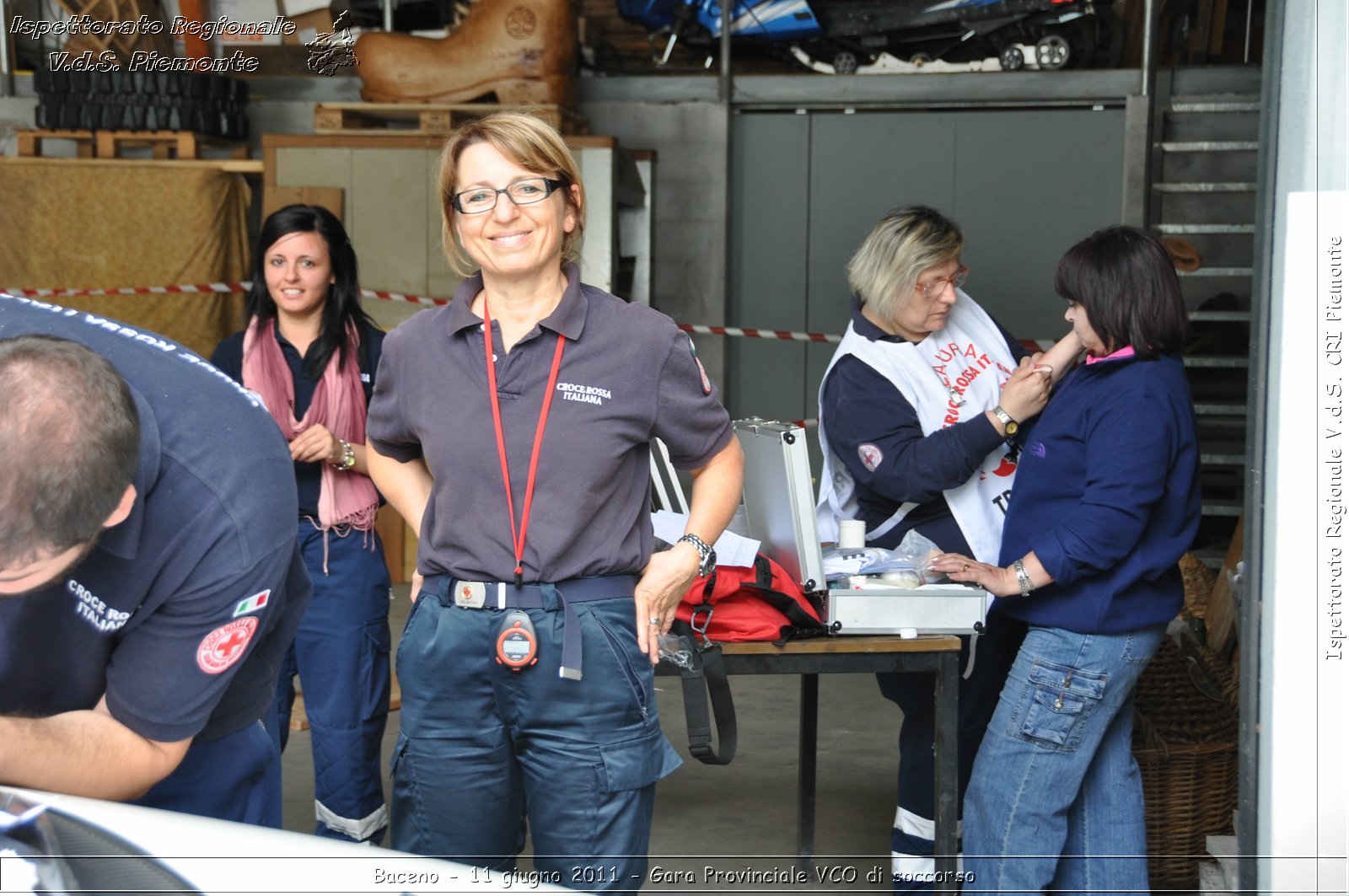 Baceno - 11 giugno 2011 - Gara Provinciale VCO di soccorso -  Croce Rossa Italiana - Ispettorato Regionale Volontari del Soccorso Piemonte