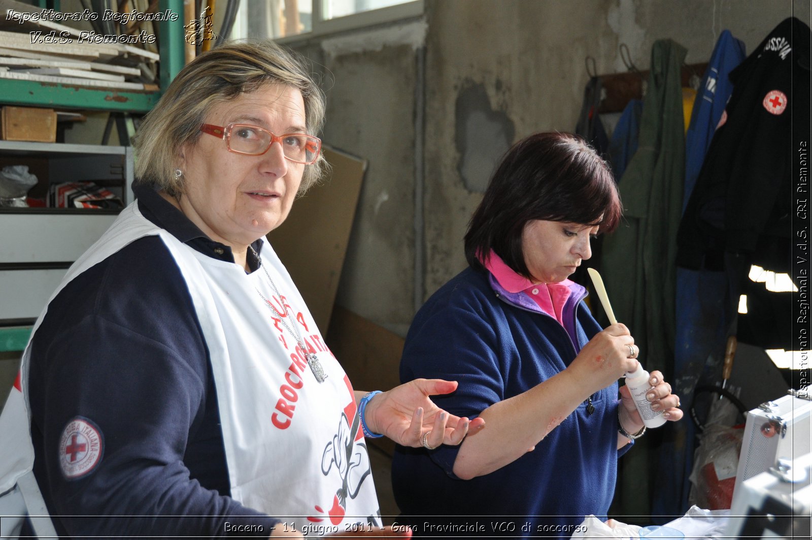 Baceno - 11 giugno 2011 - Gara Provinciale VCO di soccorso -  Croce Rossa Italiana - Ispettorato Regionale Volontari del Soccorso Piemonte