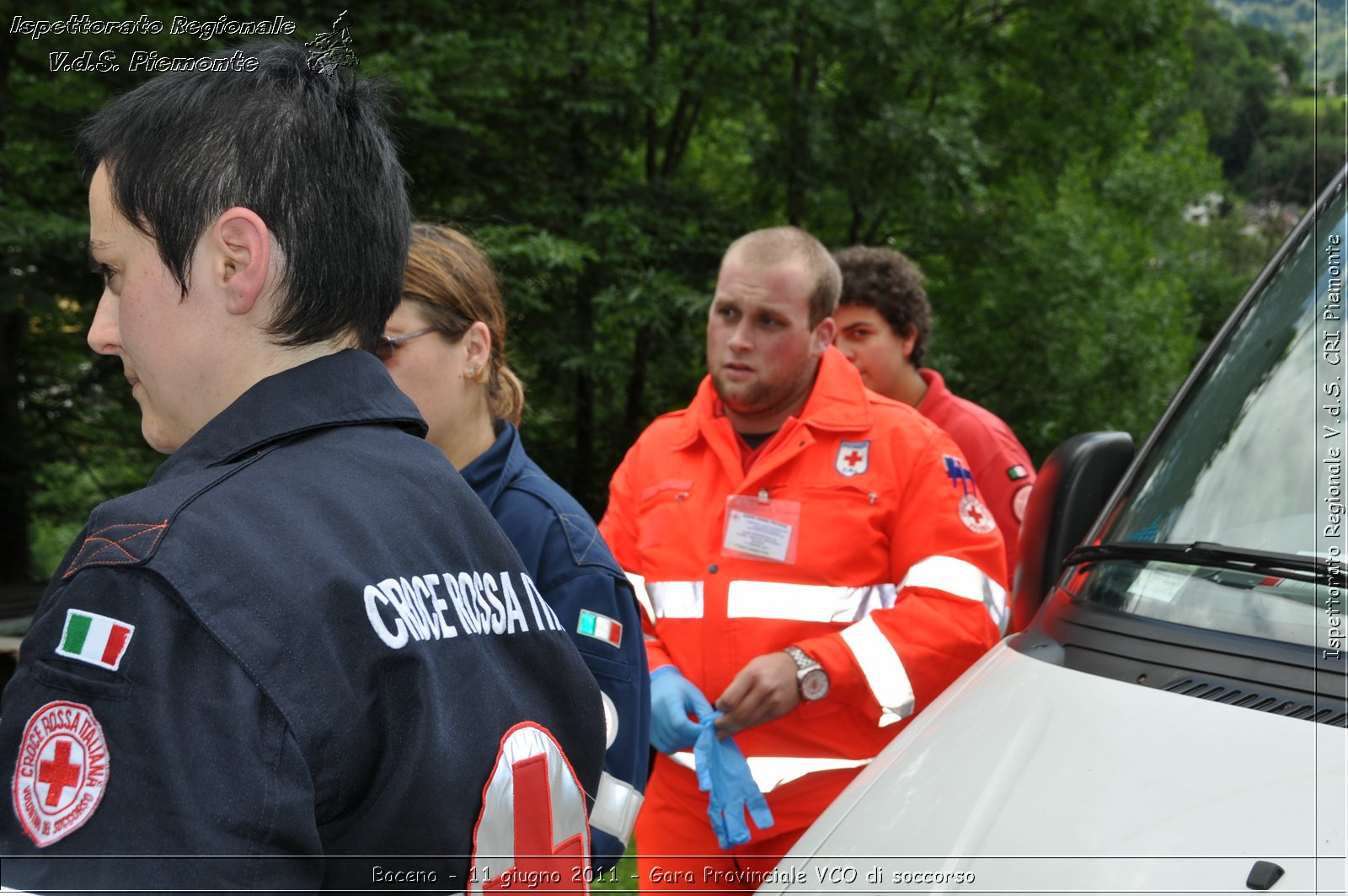 Baceno - 11 giugno 2011 - Gara Provinciale VCO di soccorso -  Croce Rossa Italiana - Ispettorato Regionale Volontari del Soccorso Piemonte