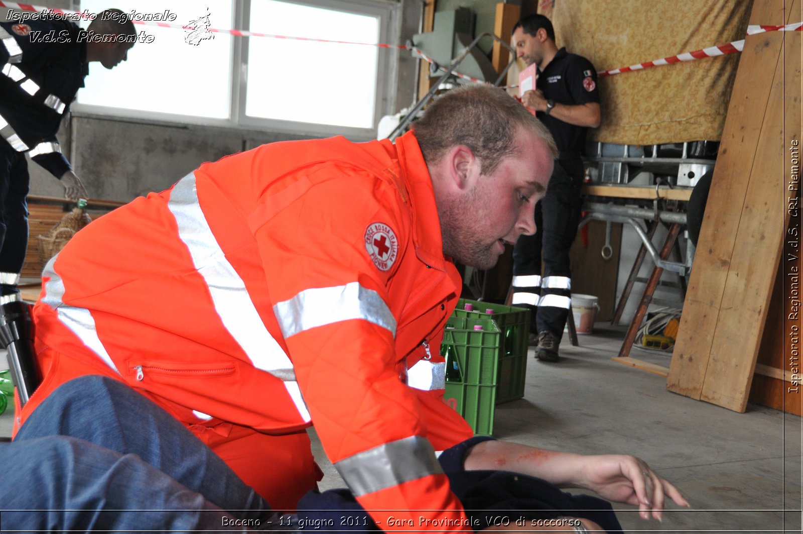 Baceno - 11 giugno 2011 - Gara Provinciale VCO di soccorso -  Croce Rossa Italiana - Ispettorato Regionale Volontari del Soccorso Piemonte