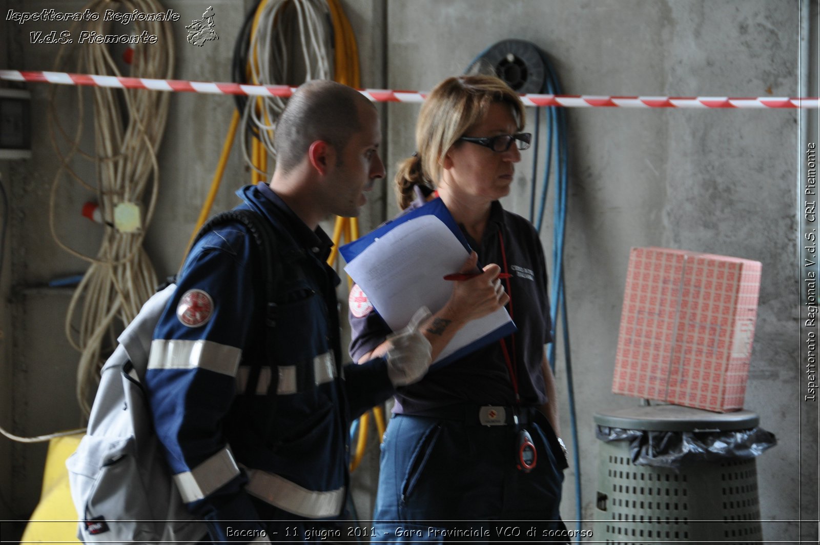 Baceno - 11 giugno 2011 - Gara Provinciale VCO di soccorso -  Croce Rossa Italiana - Ispettorato Regionale Volontari del Soccorso Piemonte