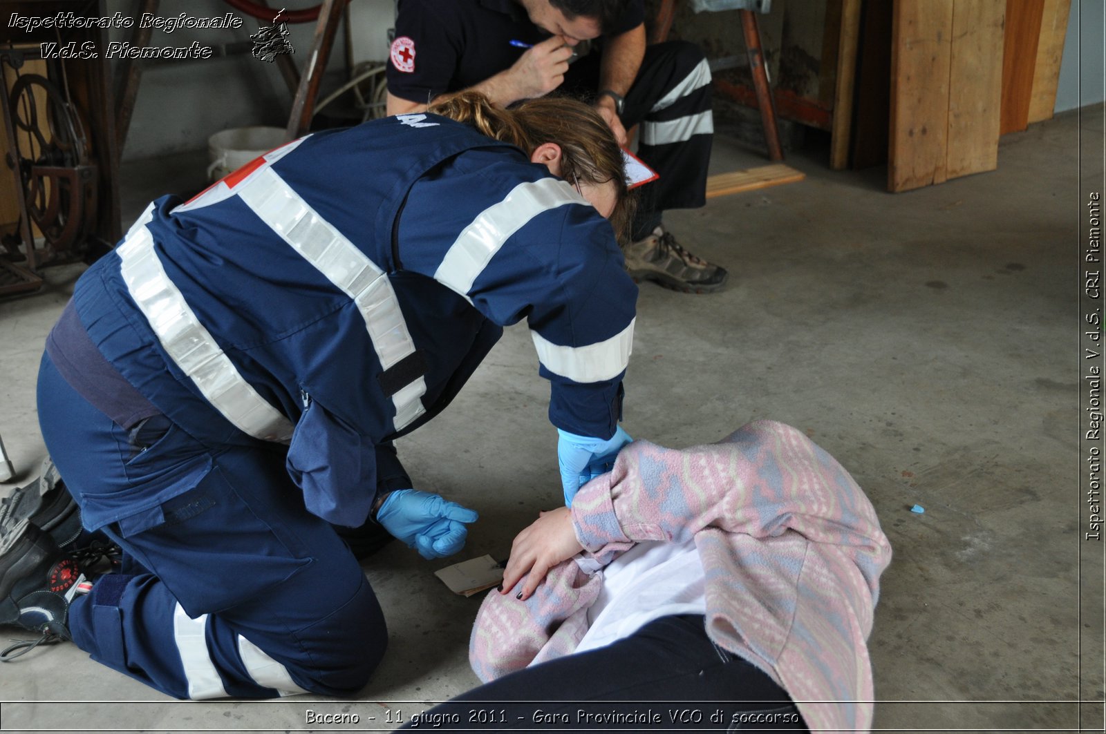 Baceno - 11 giugno 2011 - Gara Provinciale VCO di soccorso -  Croce Rossa Italiana - Ispettorato Regionale Volontari del Soccorso Piemonte