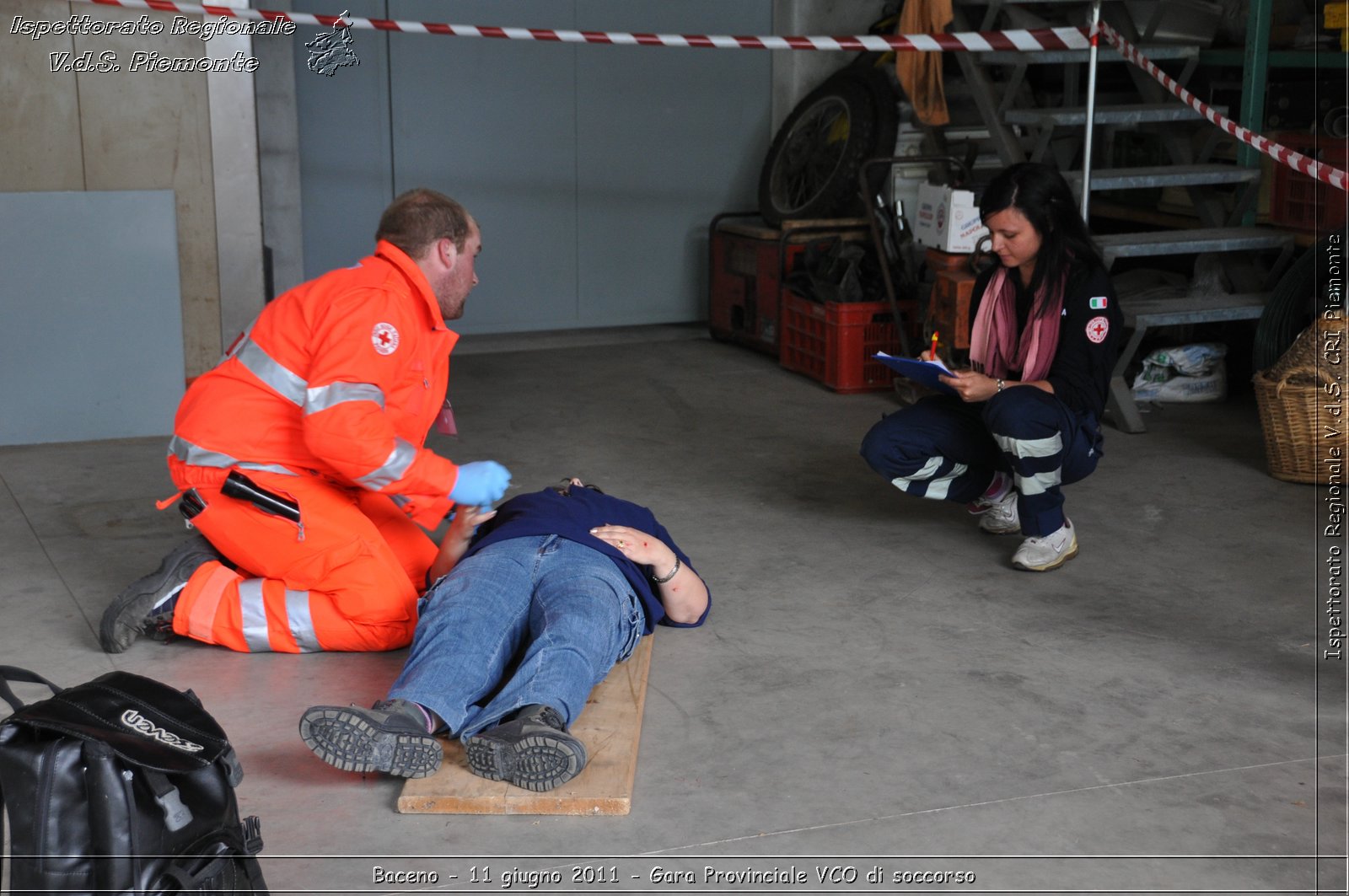 Baceno - 11 giugno 2011 - Gara Provinciale VCO di soccorso -  Croce Rossa Italiana - Ispettorato Regionale Volontari del Soccorso Piemonte
