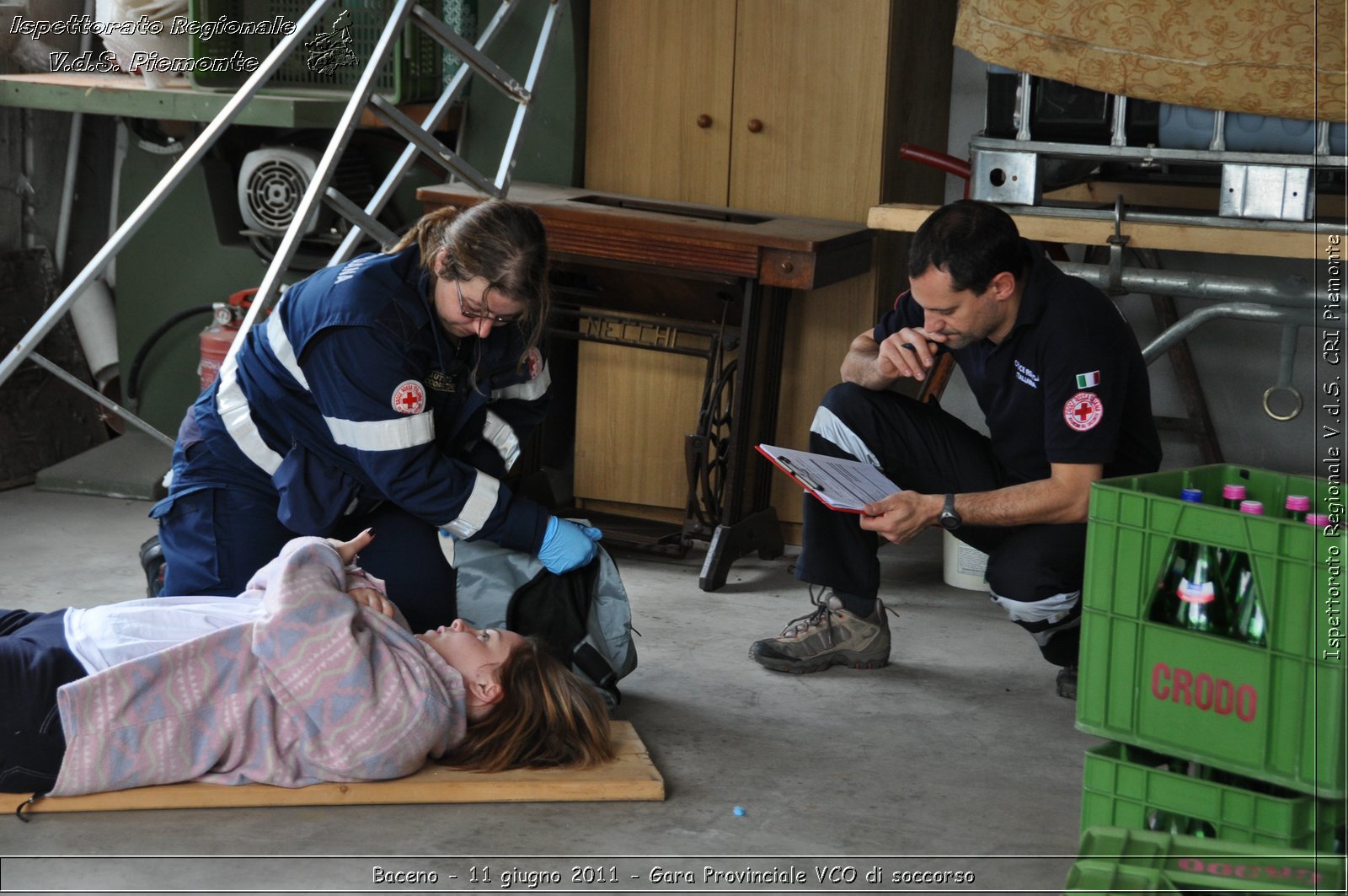 Baceno - 11 giugno 2011 - Gara Provinciale VCO di soccorso -  Croce Rossa Italiana - Ispettorato Regionale Volontari del Soccorso Piemonte