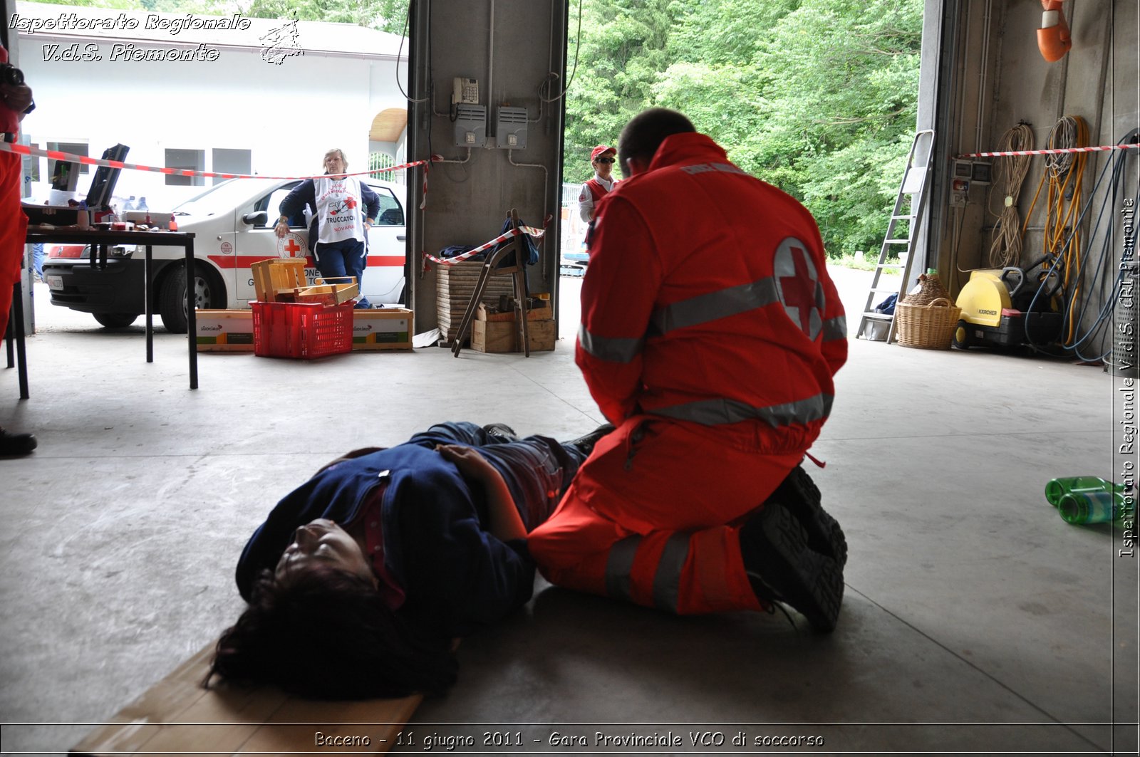 Baceno - 11 giugno 2011 - Gara Provinciale VCO di soccorso -  Croce Rossa Italiana - Ispettorato Regionale Volontari del Soccorso Piemonte