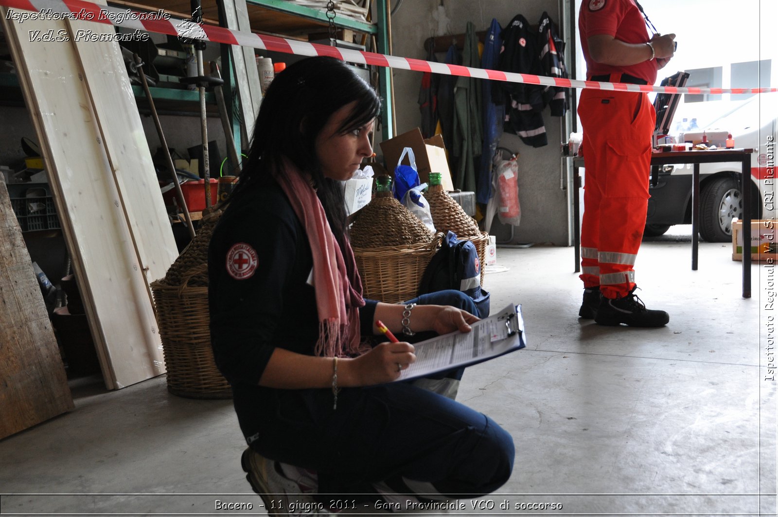 Baceno - 11 giugno 2011 - Gara Provinciale VCO di soccorso -  Croce Rossa Italiana - Ispettorato Regionale Volontari del Soccorso Piemonte