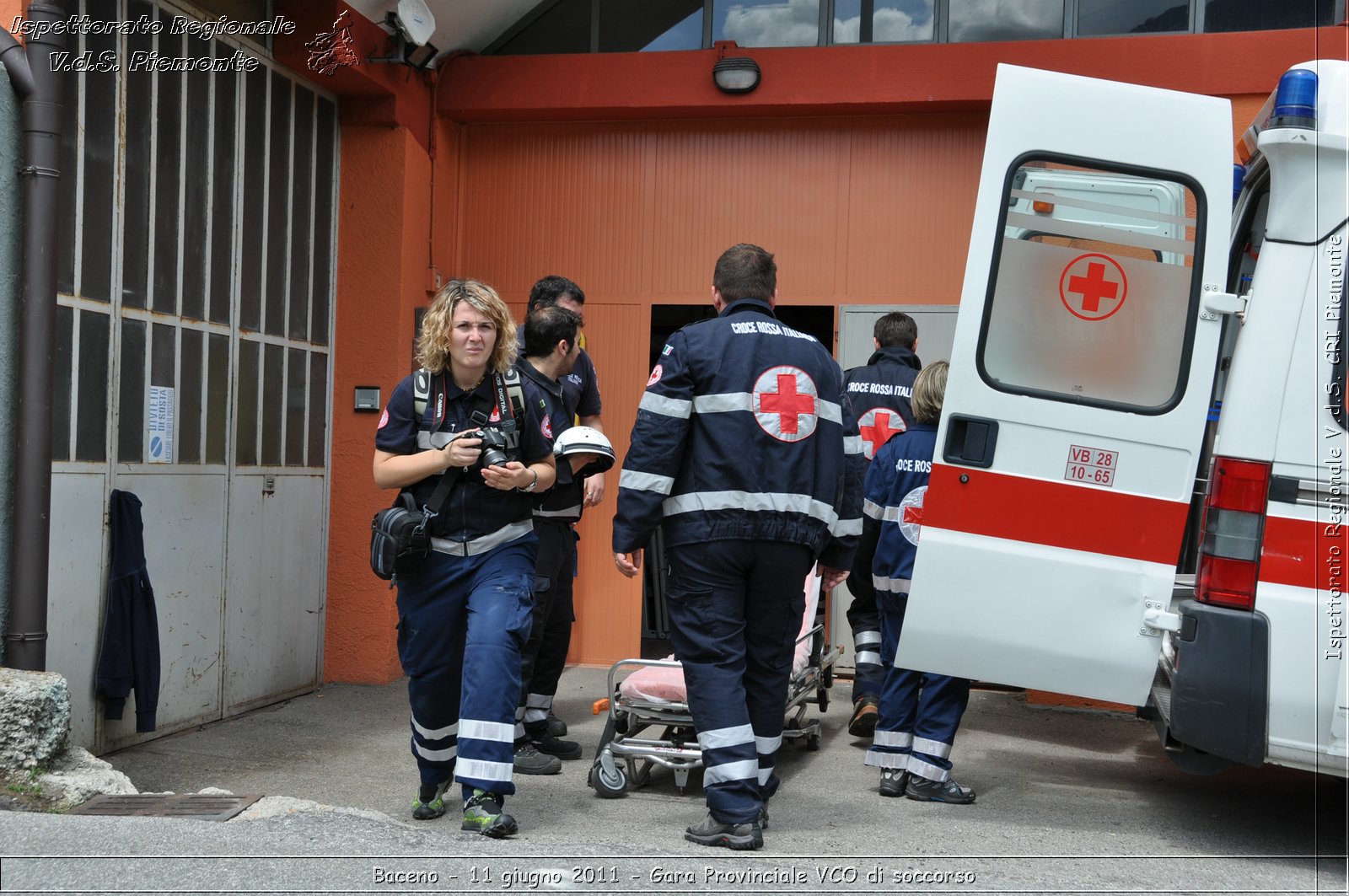 Baceno - 11 giugno 2011 - Gara Provinciale VCO di soccorso -  Croce Rossa Italiana - Ispettorato Regionale Volontari del Soccorso Piemonte