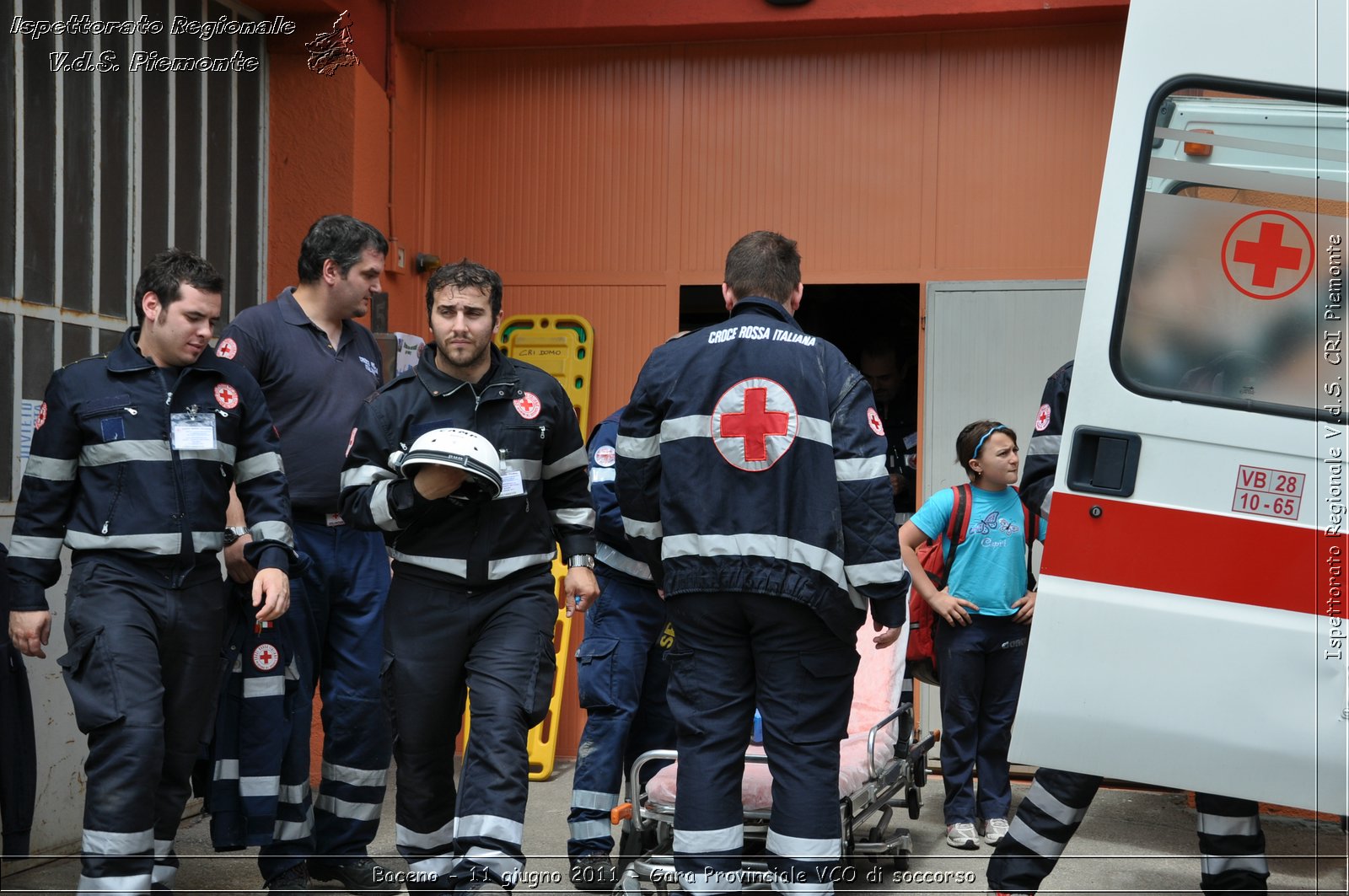 Baceno - 11 giugno 2011 - Gara Provinciale VCO di soccorso -  Croce Rossa Italiana - Ispettorato Regionale Volontari del Soccorso Piemonte