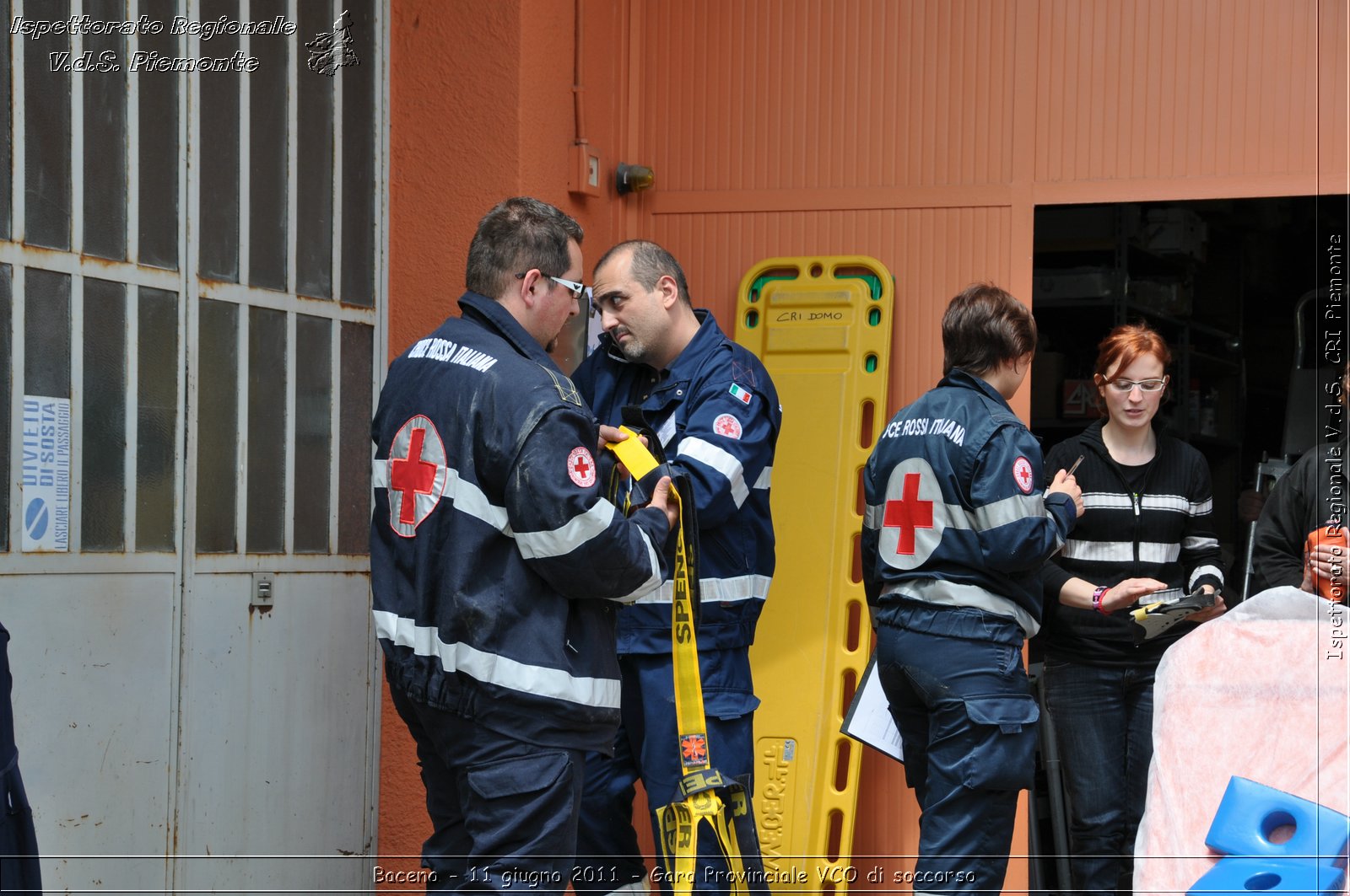 Baceno - 11 giugno 2011 - Gara Provinciale VCO di soccorso -  Croce Rossa Italiana - Ispettorato Regionale Volontari del Soccorso Piemonte