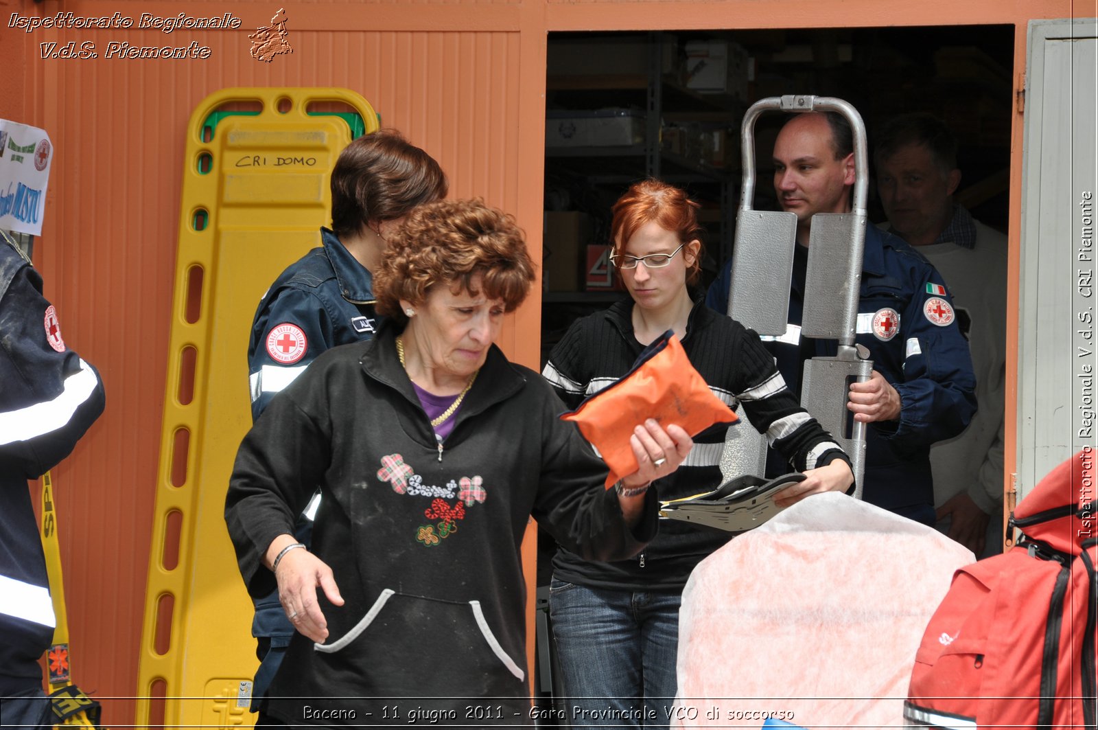 Baceno - 11 giugno 2011 - Gara Provinciale VCO di soccorso -  Croce Rossa Italiana - Ispettorato Regionale Volontari del Soccorso Piemonte