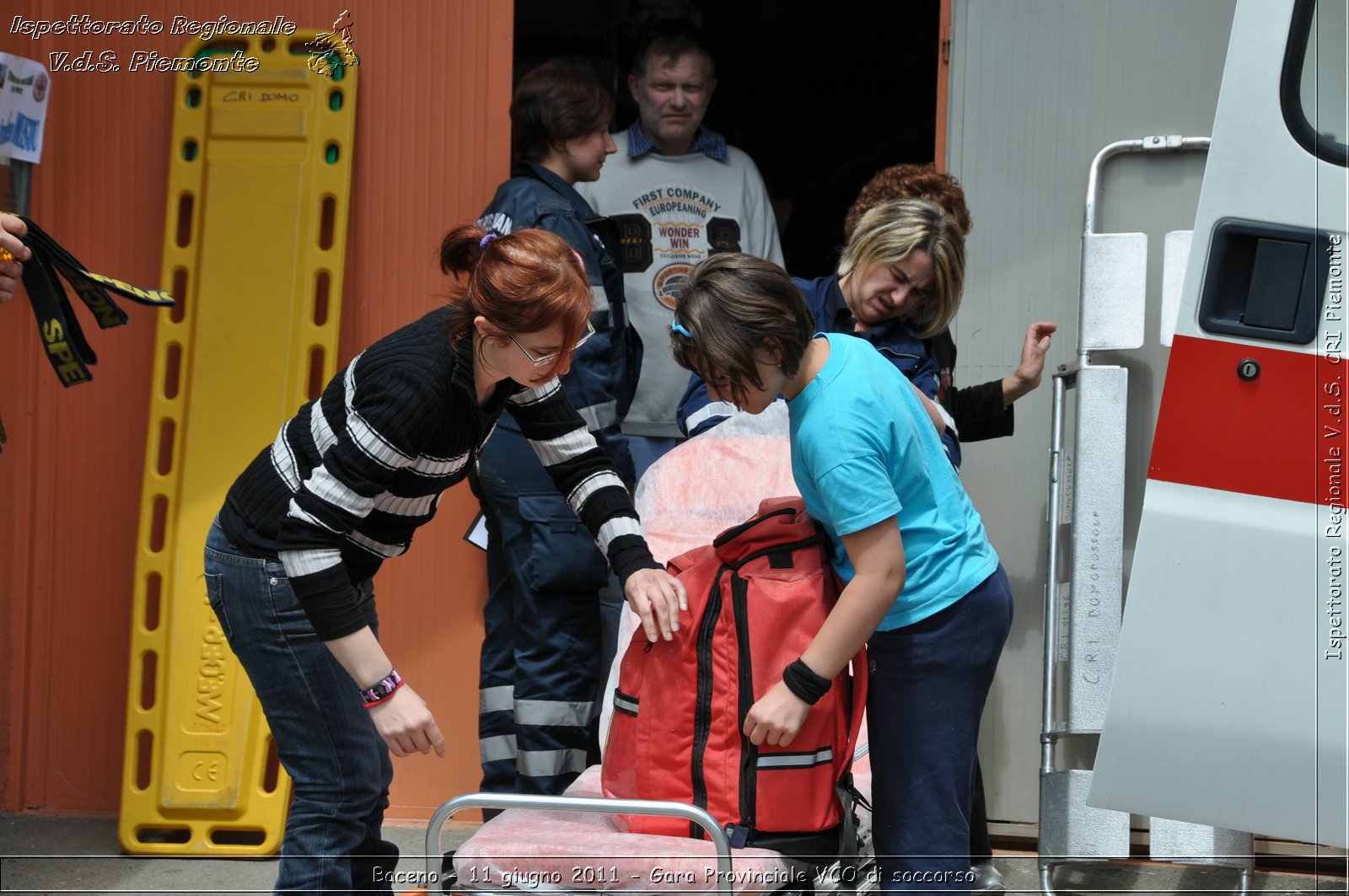 Baceno - 11 giugno 2011 - Gara Provinciale VCO di soccorso -  Croce Rossa Italiana - Ispettorato Regionale Volontari del Soccorso Piemonte