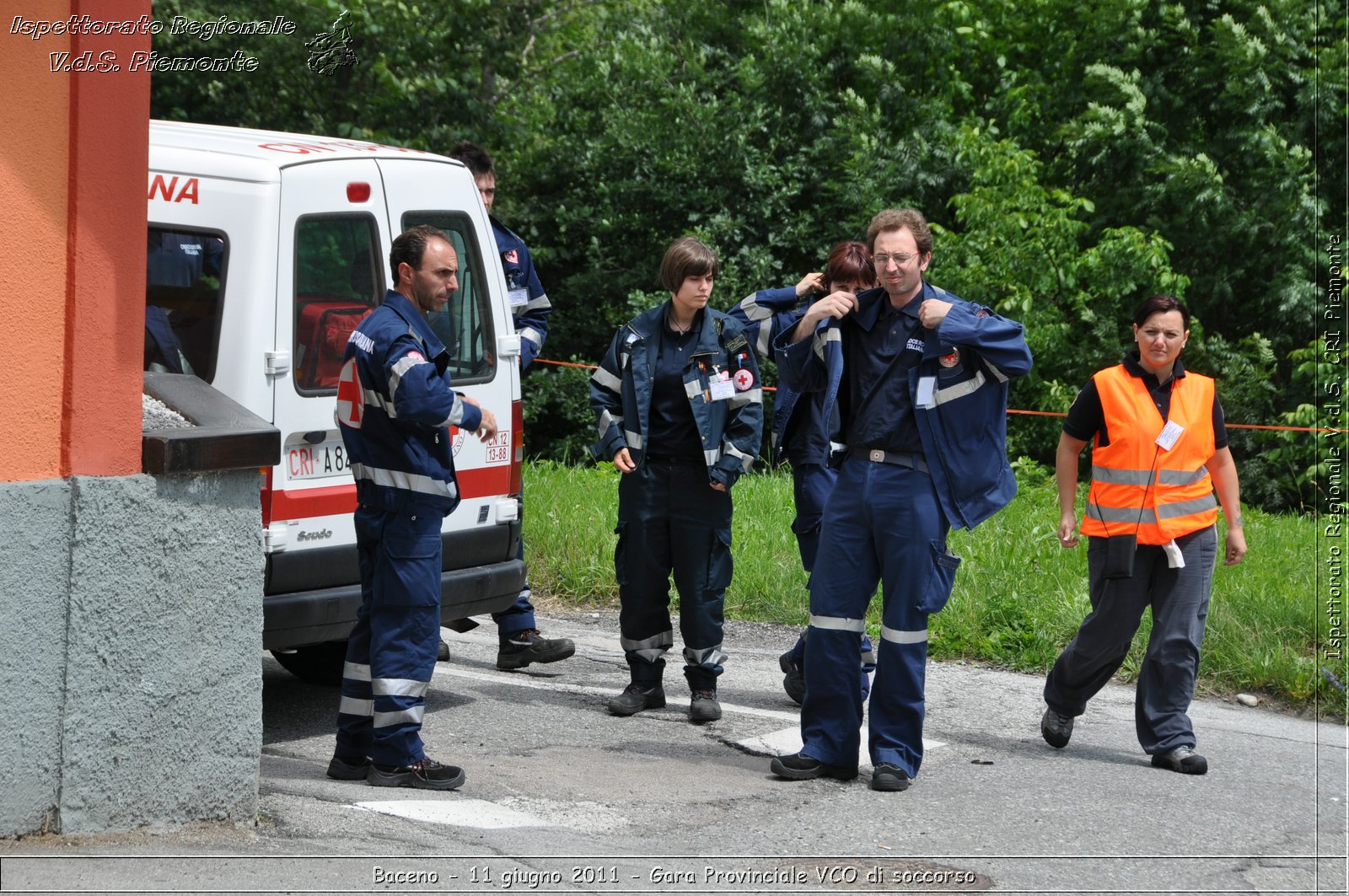 Baceno - 11 giugno 2011 - Gara Provinciale VCO di soccorso -  Croce Rossa Italiana - Ispettorato Regionale Volontari del Soccorso Piemonte